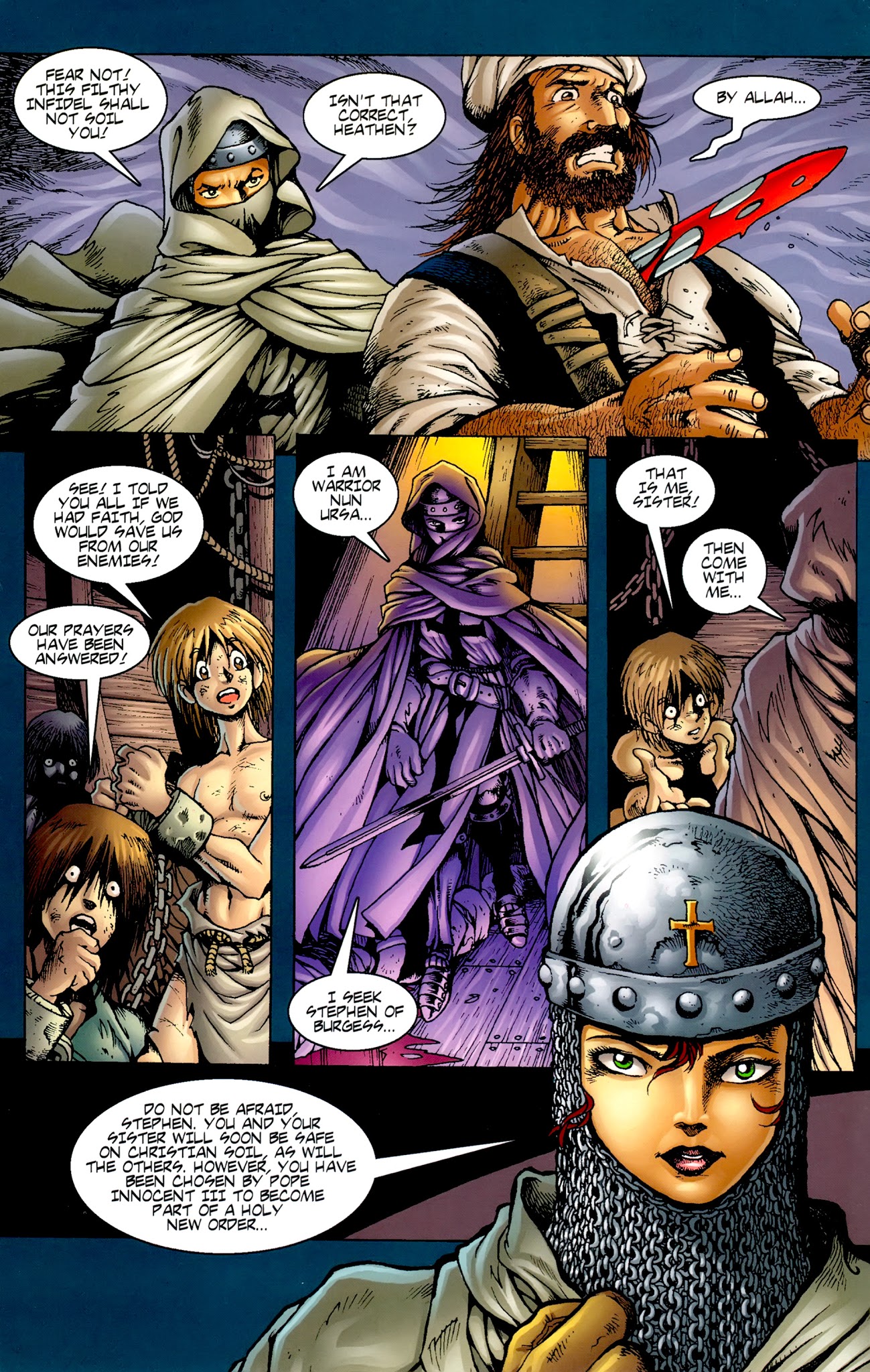 Read online Warrior Nun Areala (1999) comic -  Issue #14 - 13