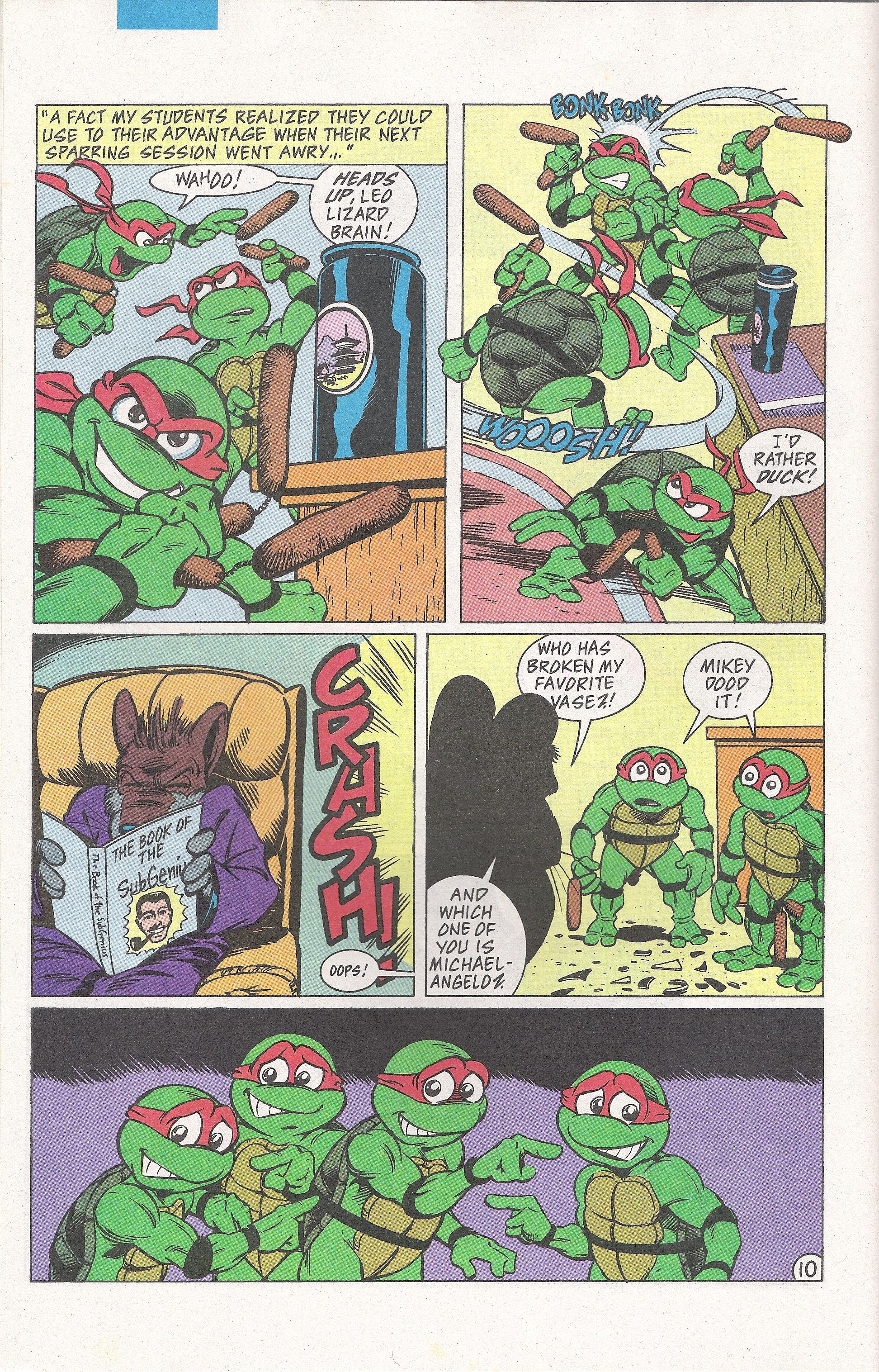 Read online Teenage Mutant Ninja Turtles Adventures (1989) comic -  Issue #58 - 12