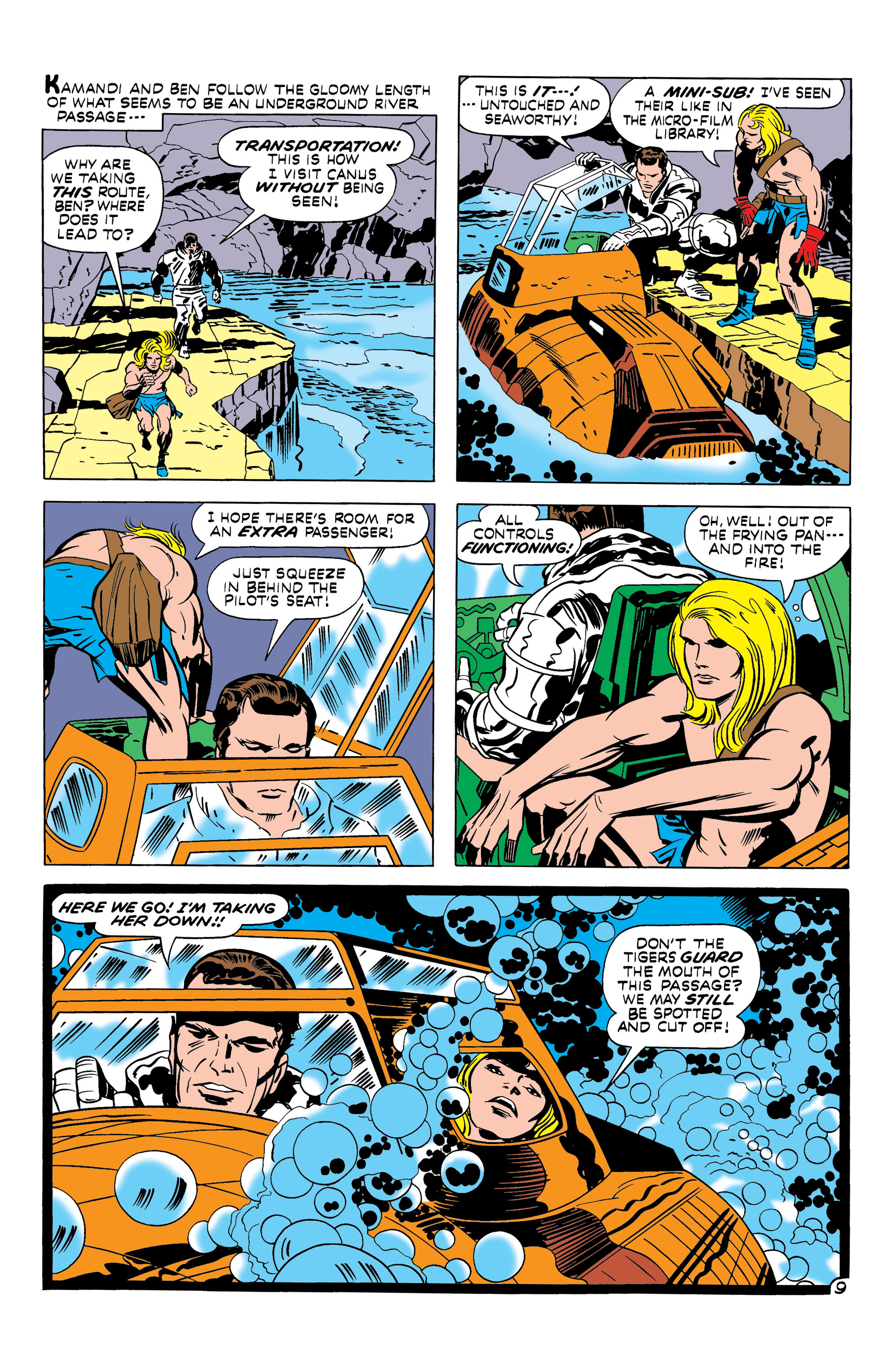 Read online Kamandi, The Last Boy On Earth comic -  Issue #2 - 9