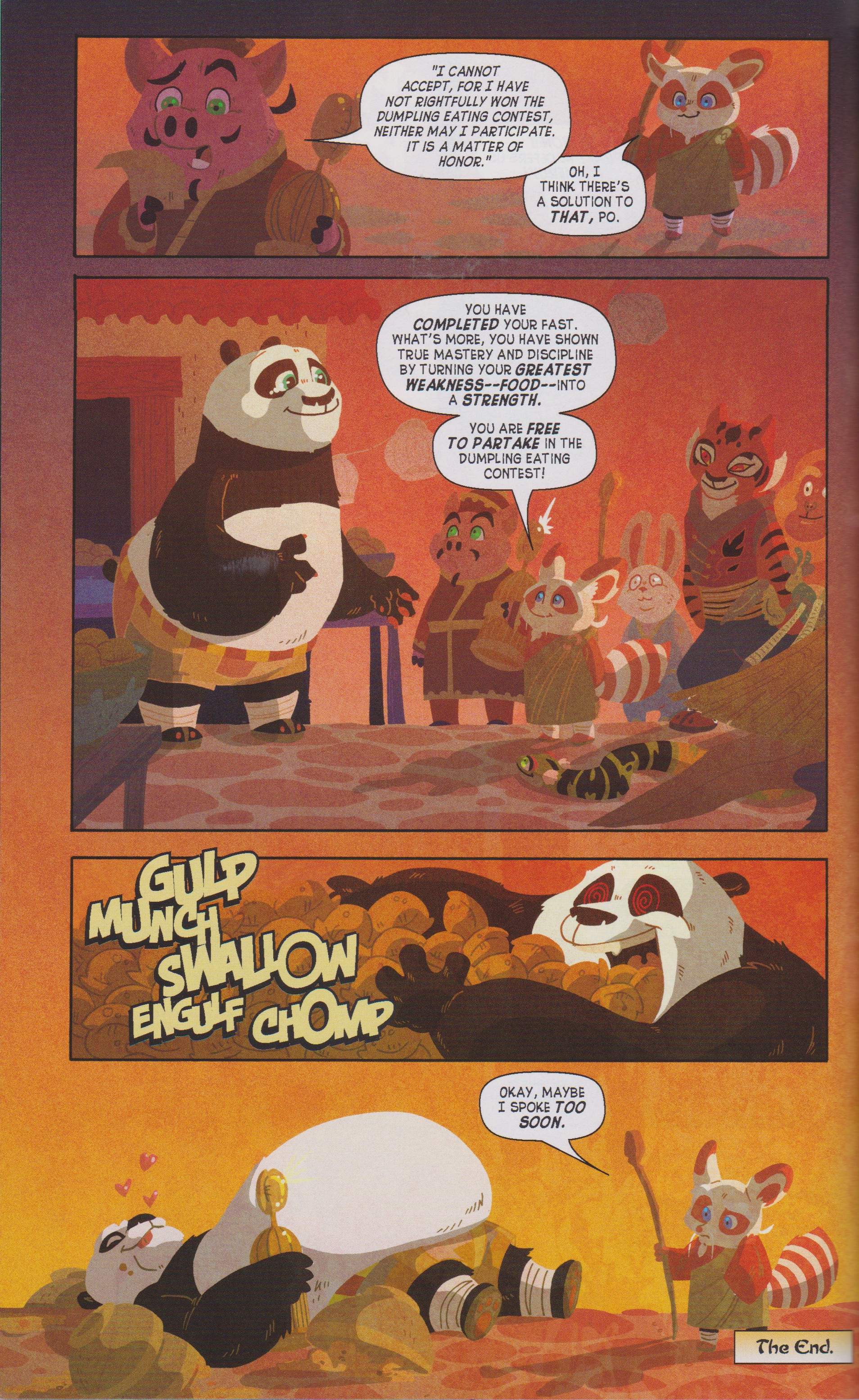 Read online Kung Fu Panda Everyone is Kung Fu Fighting comic -  Issue # TPB (Part 3) - 36
