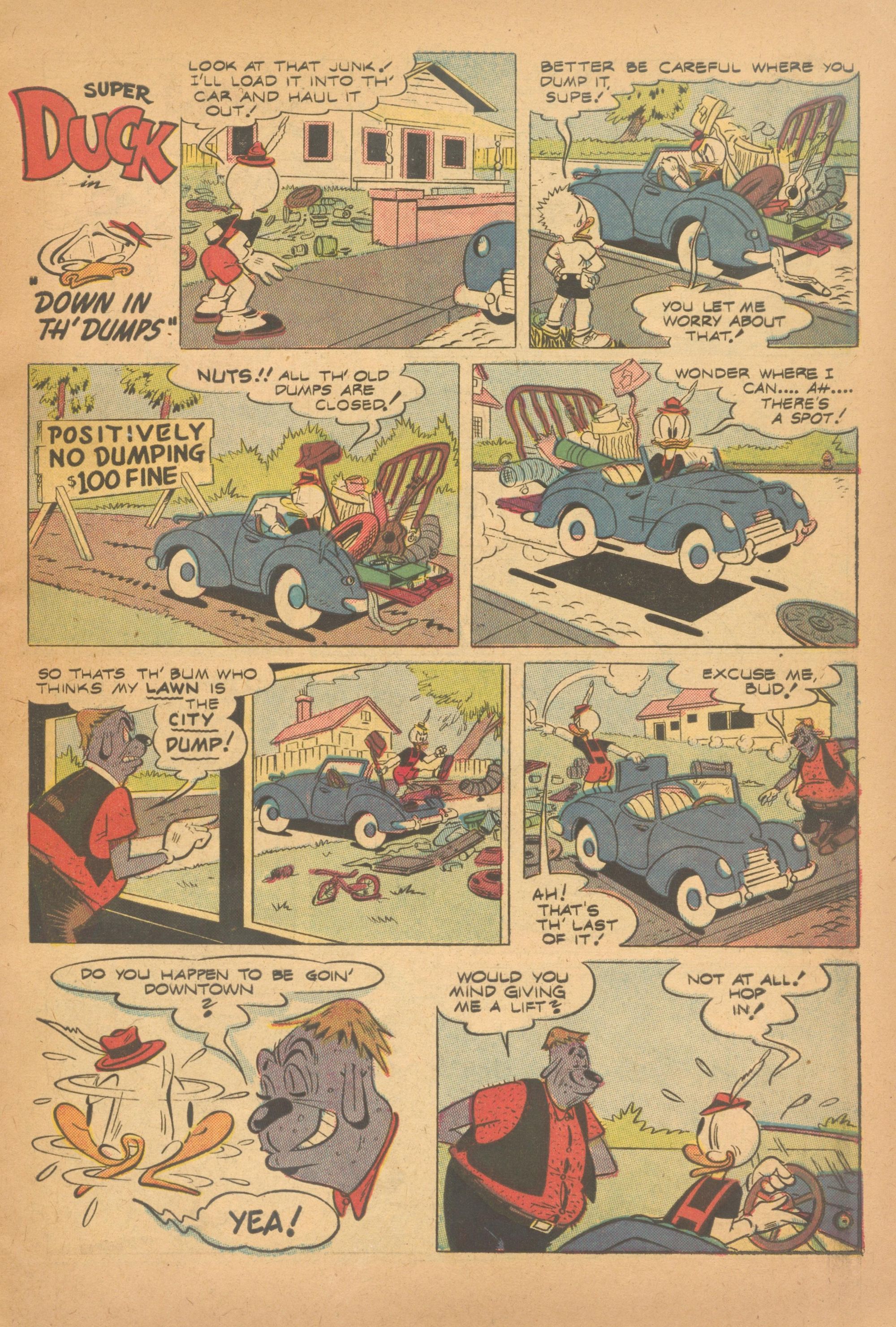 Read online Super Duck Comics comic -  Issue #58 - 9