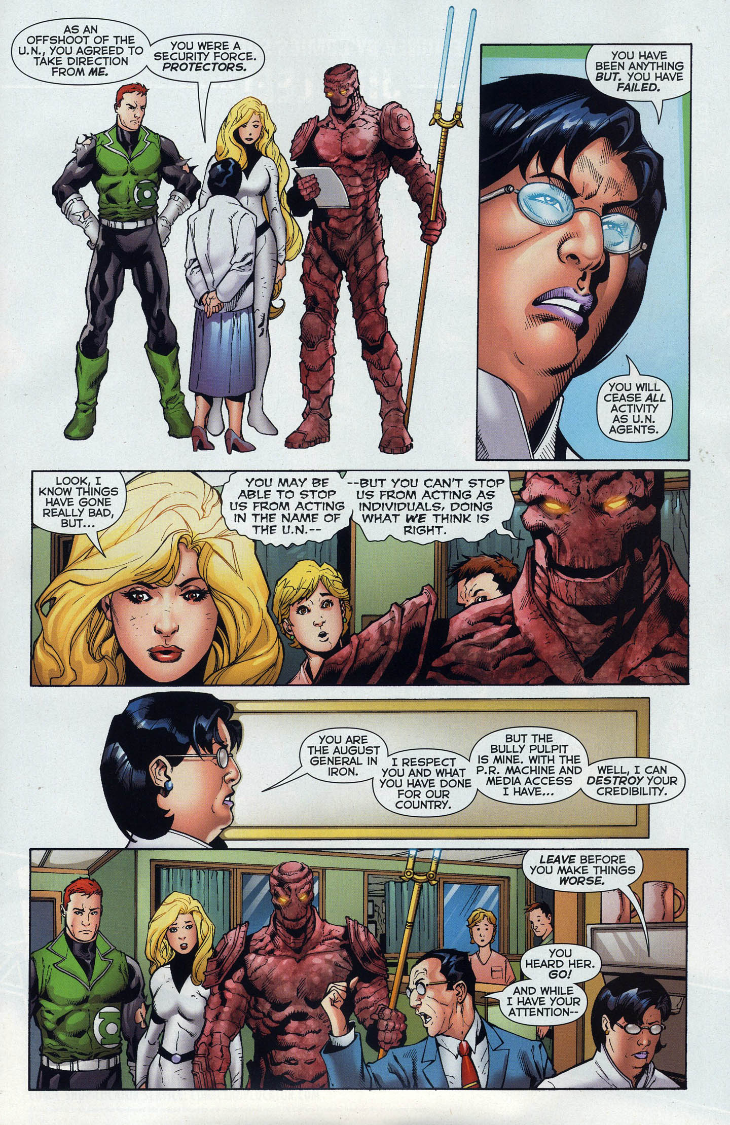 Read online Justice League International (2011) comic -  Issue #8 - 21