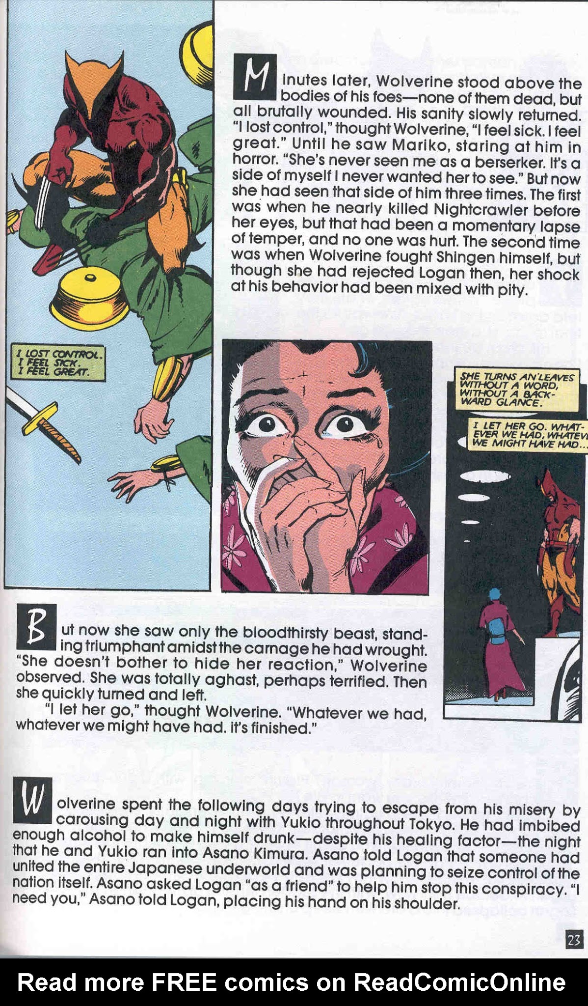 Read online Wolverine Saga comic -  Issue #3 - 29