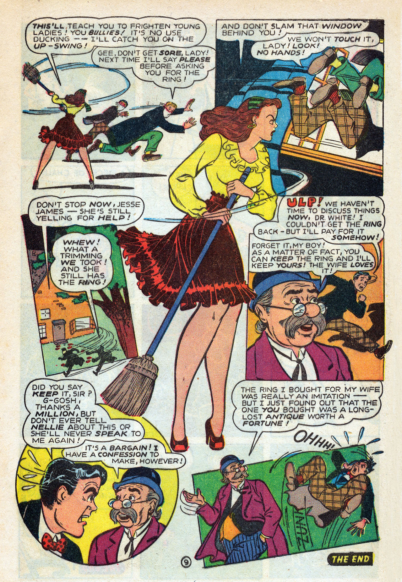 Read online Nellie The Nurse (1945) comic -  Issue #14 - 11