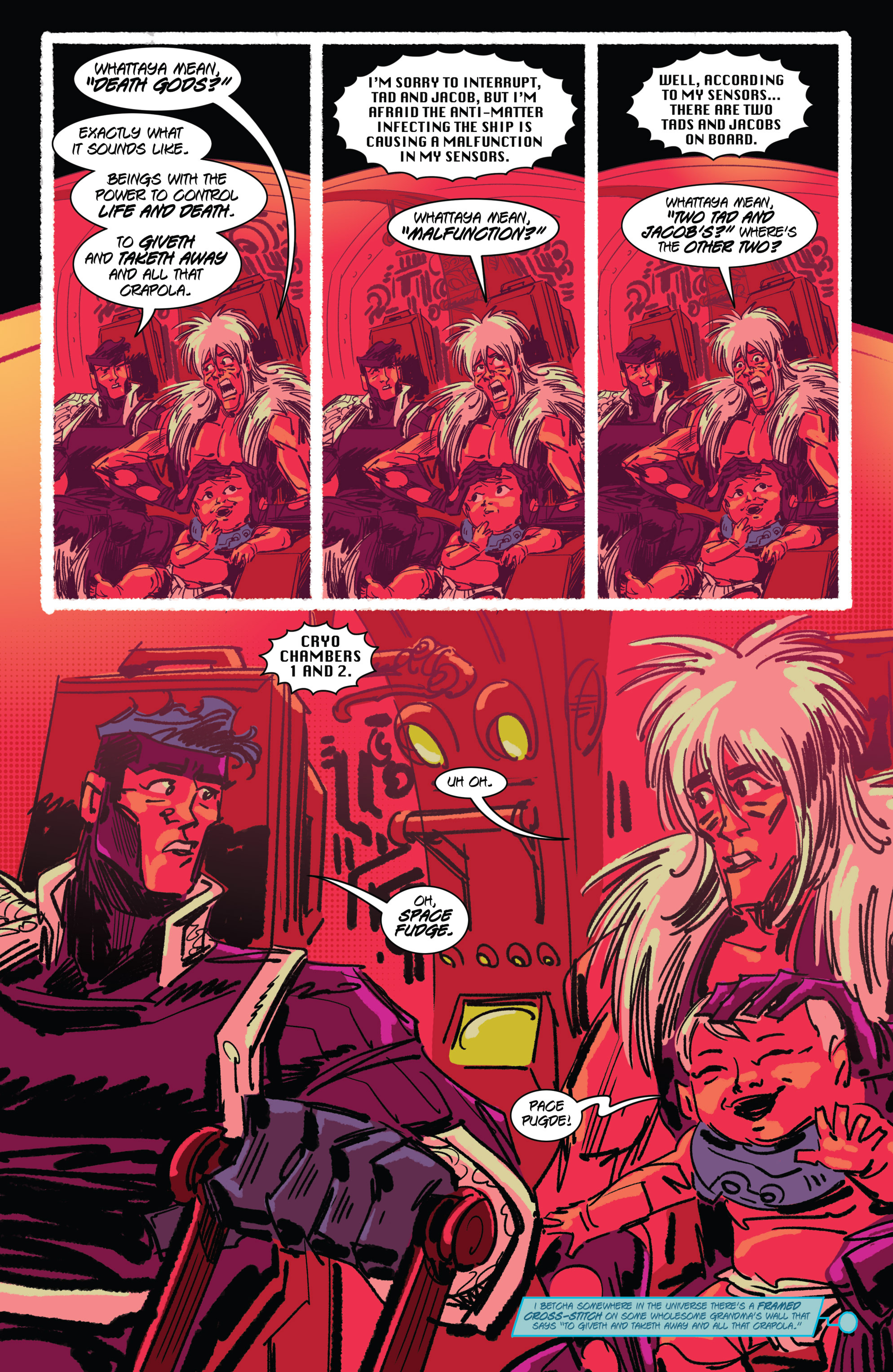 Read online Cosmic Scoundrels comic -  Issue #3 - 15