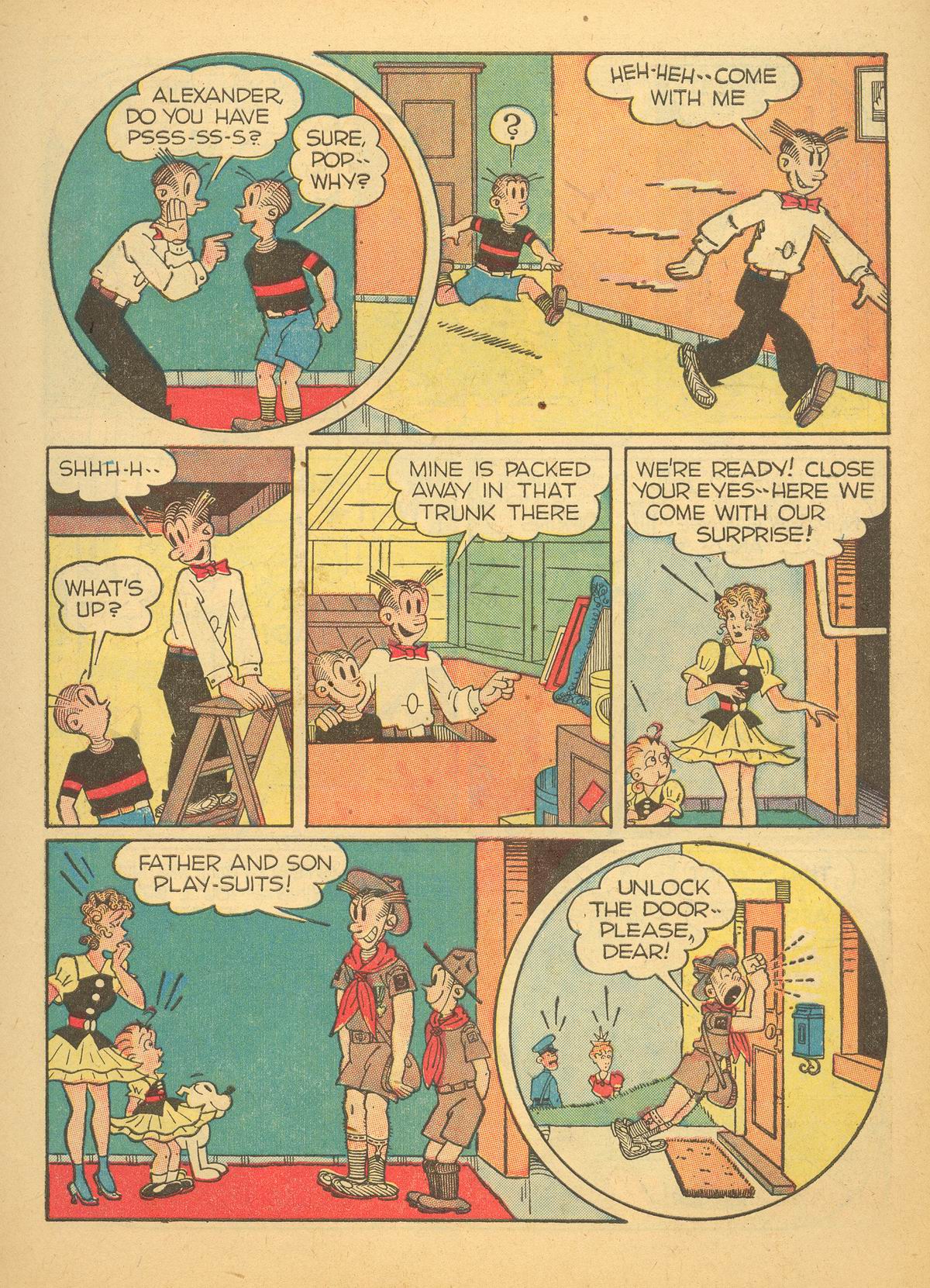 Read online Blondie Comics (1947) comic -  Issue #3 - 7