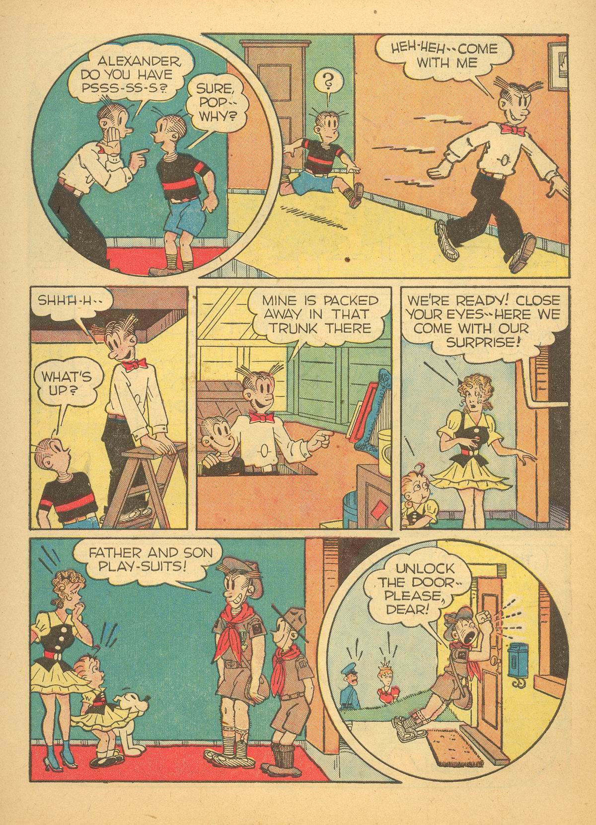 Read online Blondie Comics (1947) comic -  Issue #3 - 7