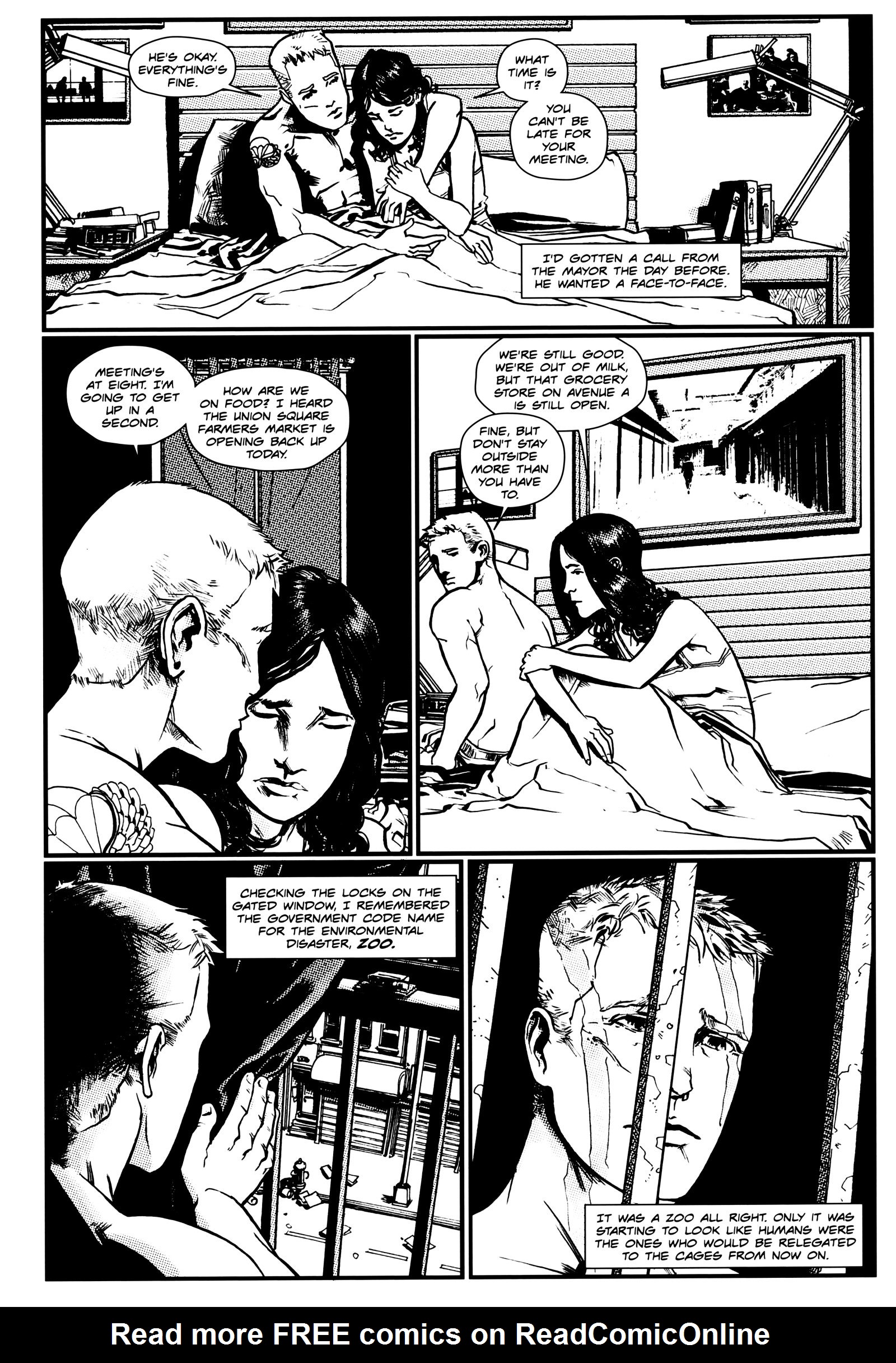 Read online Zoo: The Graphic Novel comic -  Issue # TPB - 143