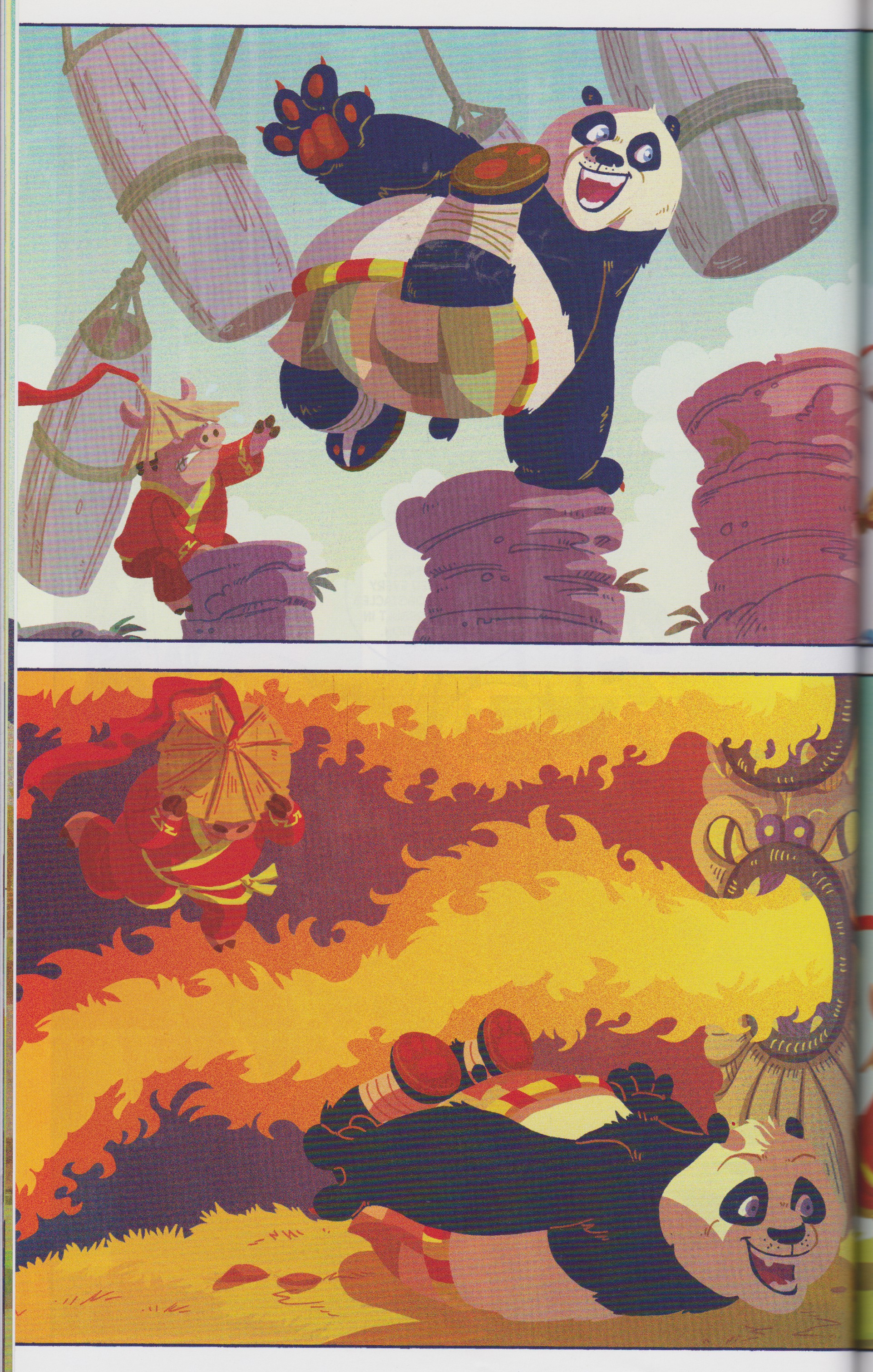 Read online Kung Fu Panda Everyone is Kung Fu Fighting comic -  Issue # TPB (Part 2) - 41