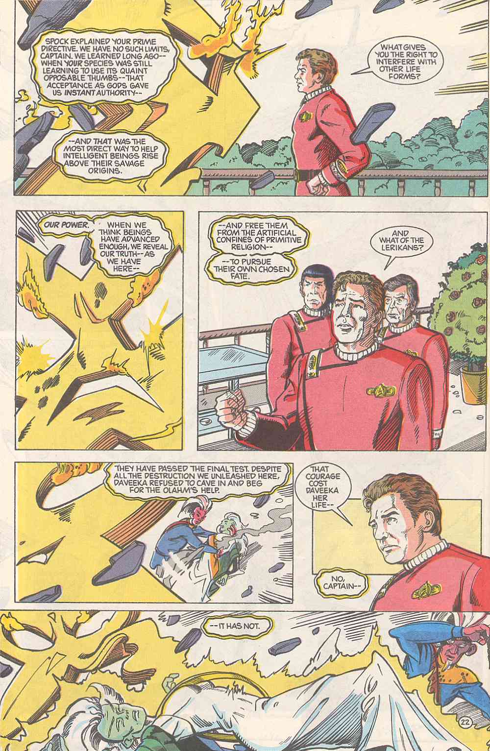 Read online Star Trek (1989) comic -  Issue #21 - 23