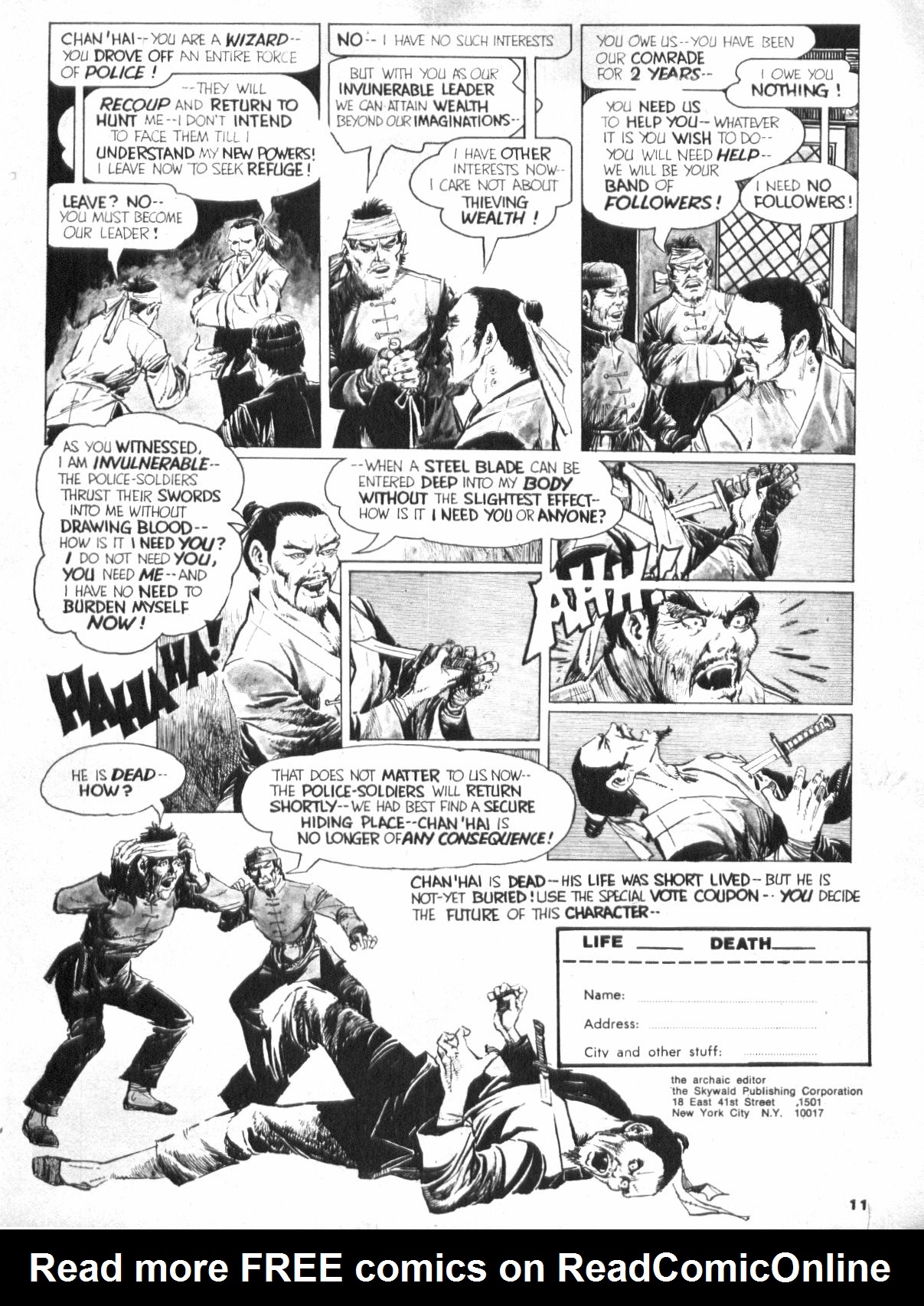 Read online Psycho comic -  Issue #21 - 11