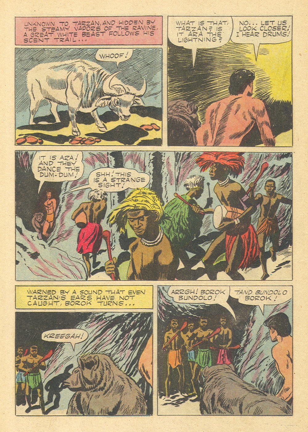 Read online Tarzan (1948) comic -  Issue #74 - 16