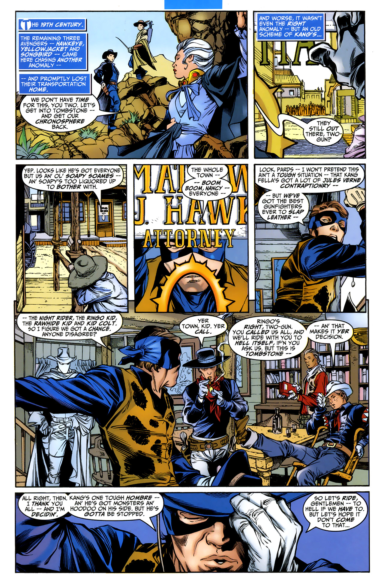 Read online Avengers Forever comic -  Issue #6 - 12