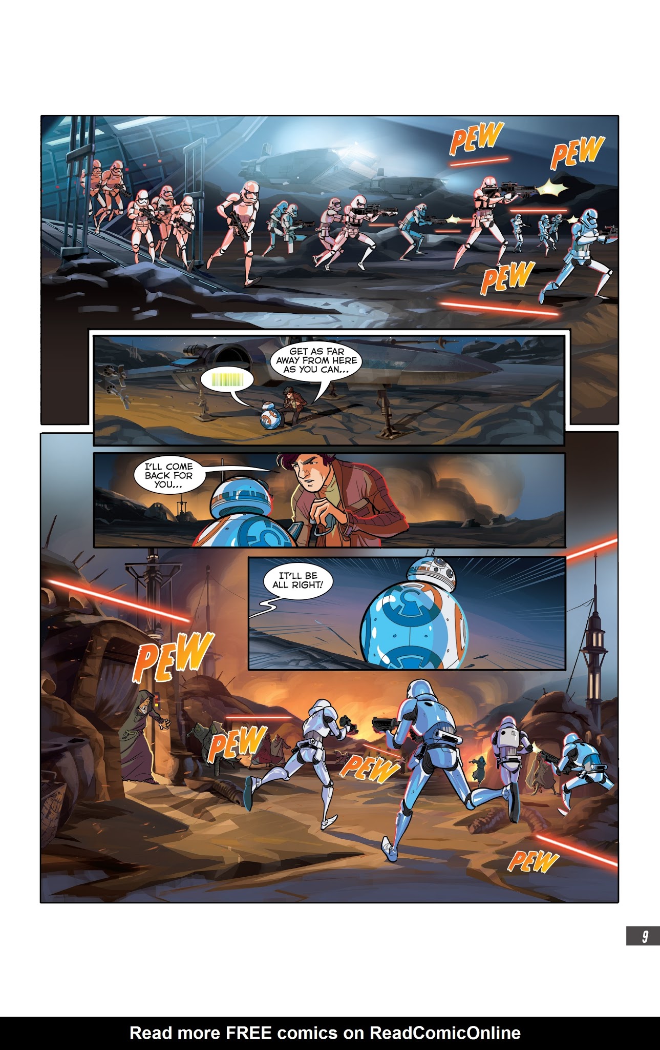 Read online Star Wars Forces of Destiny-Leia comic -  Issue # Full - 27