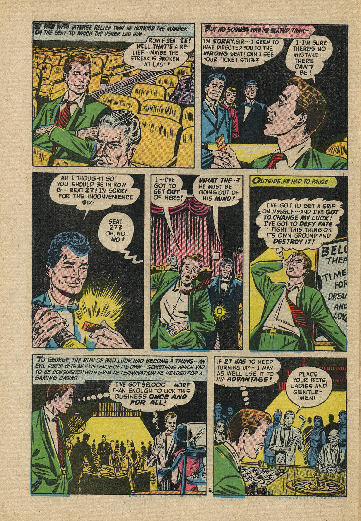 Read online Adventures Into The Unknown comic -  Issue #65 - 28