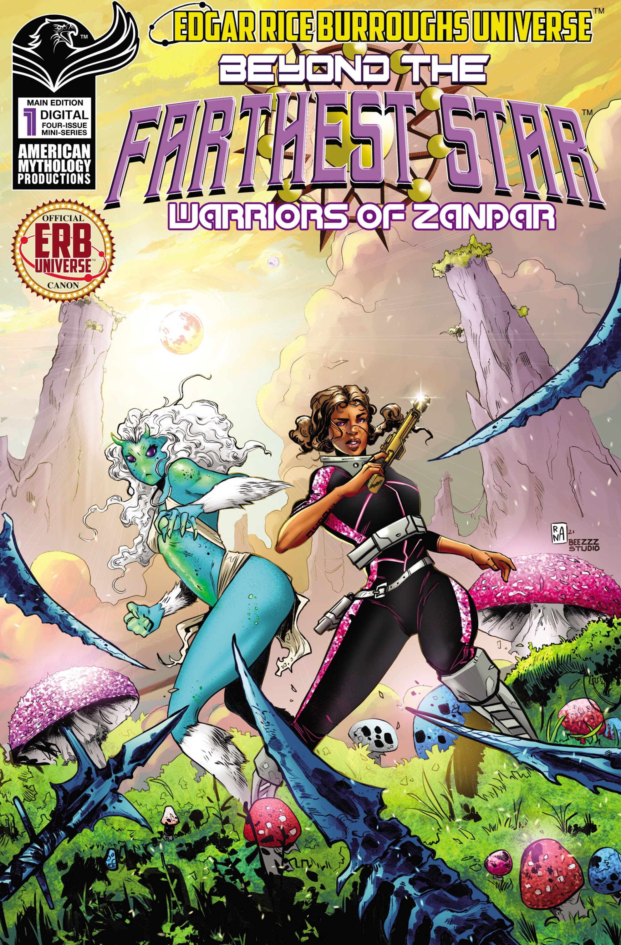 Read online Beyond the Farthest Star: Warriors of Zandar comic -  Issue #1 - 1
