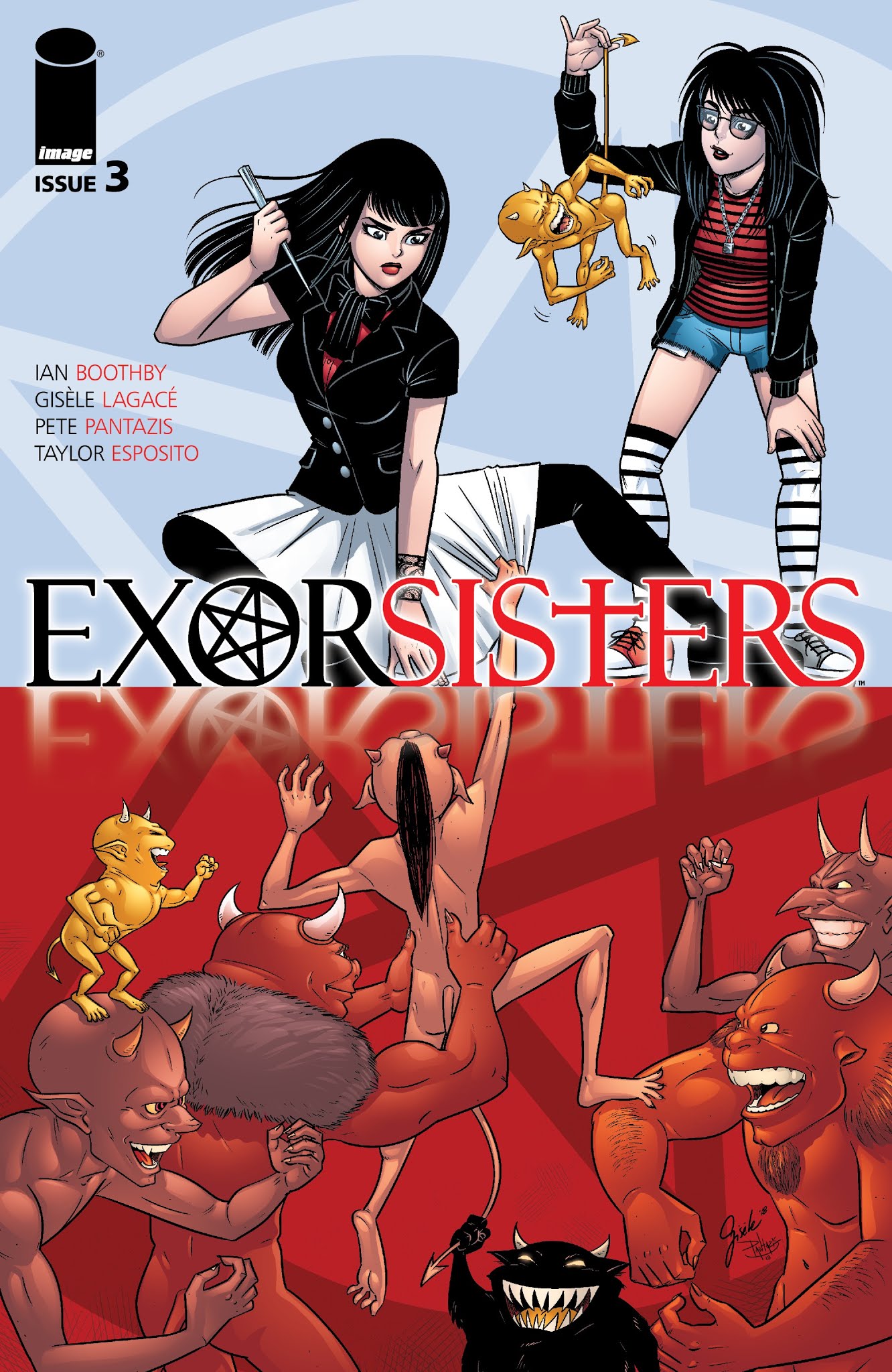 Read online Exorsisters comic -  Issue #3 - 1