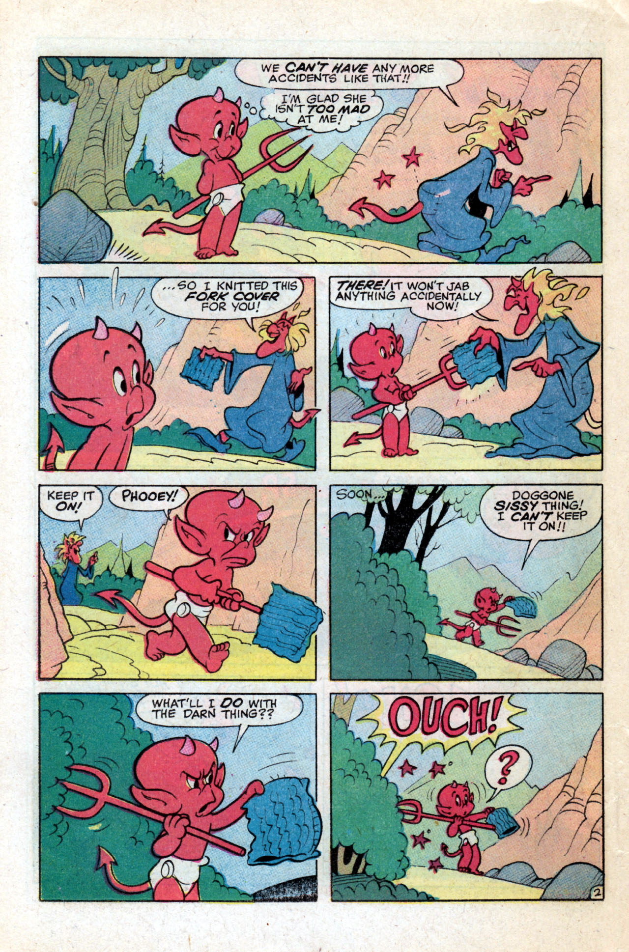 Read online Hot Stuff, the Little Devil comic -  Issue #123 - 22