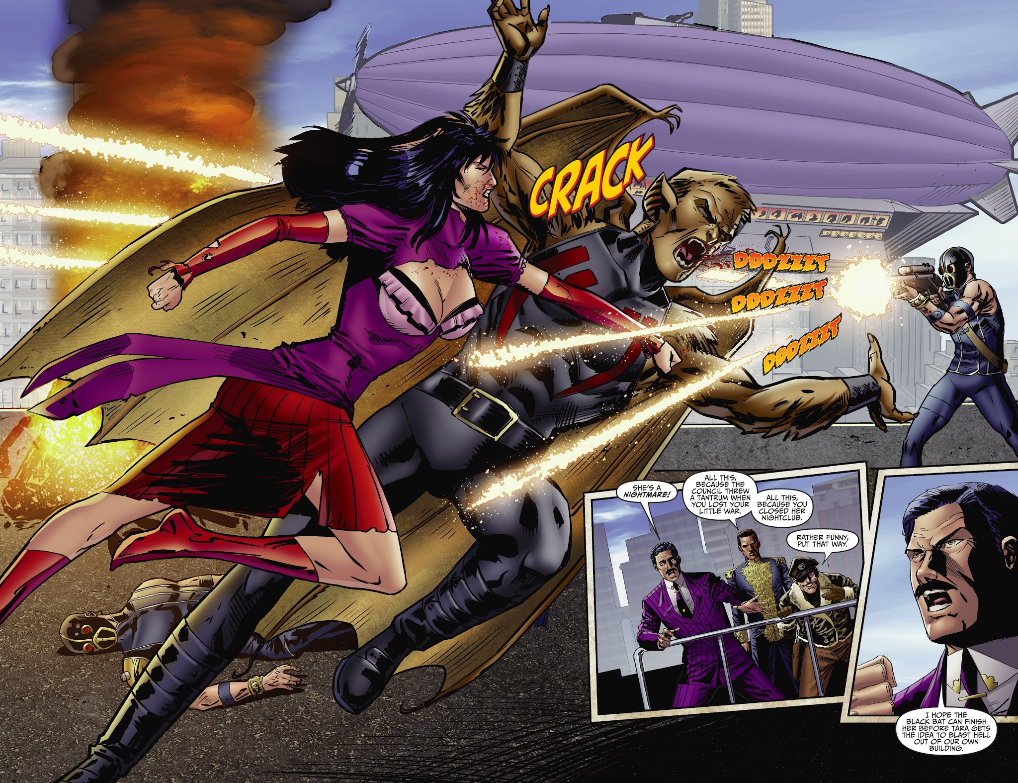 Read online Legenderry: Vampirella comic -  Issue #5 - 4