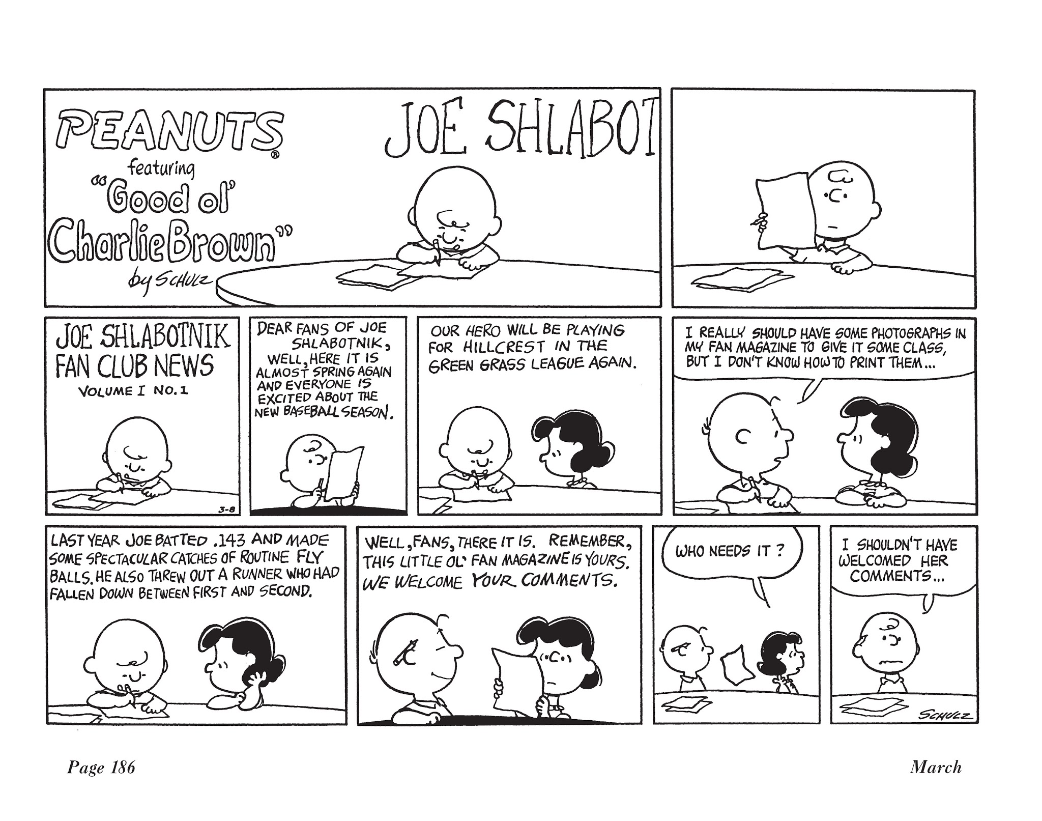 Read online The Complete Peanuts comic -  Issue # TPB 10 - 199
