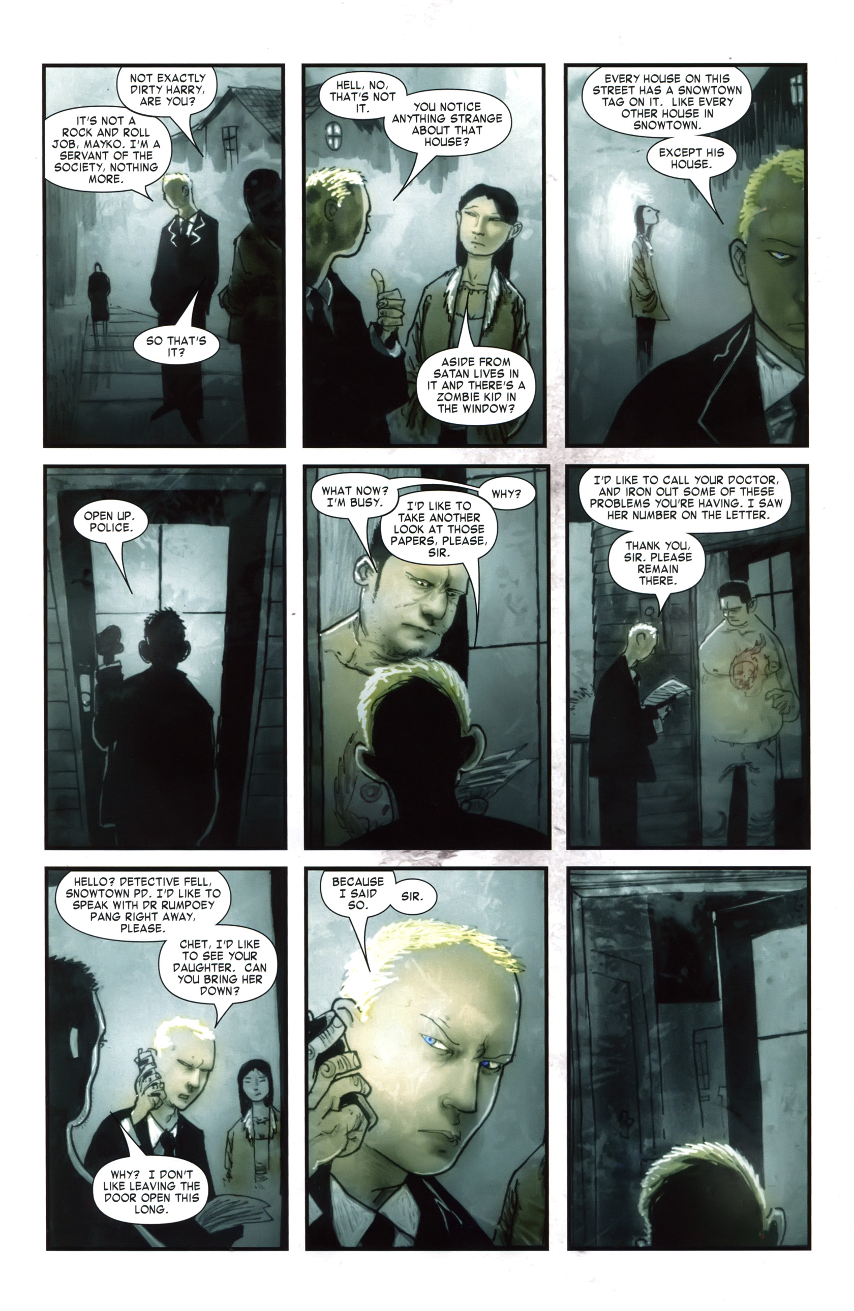 Read online Fell comic -  Issue #6 - 9