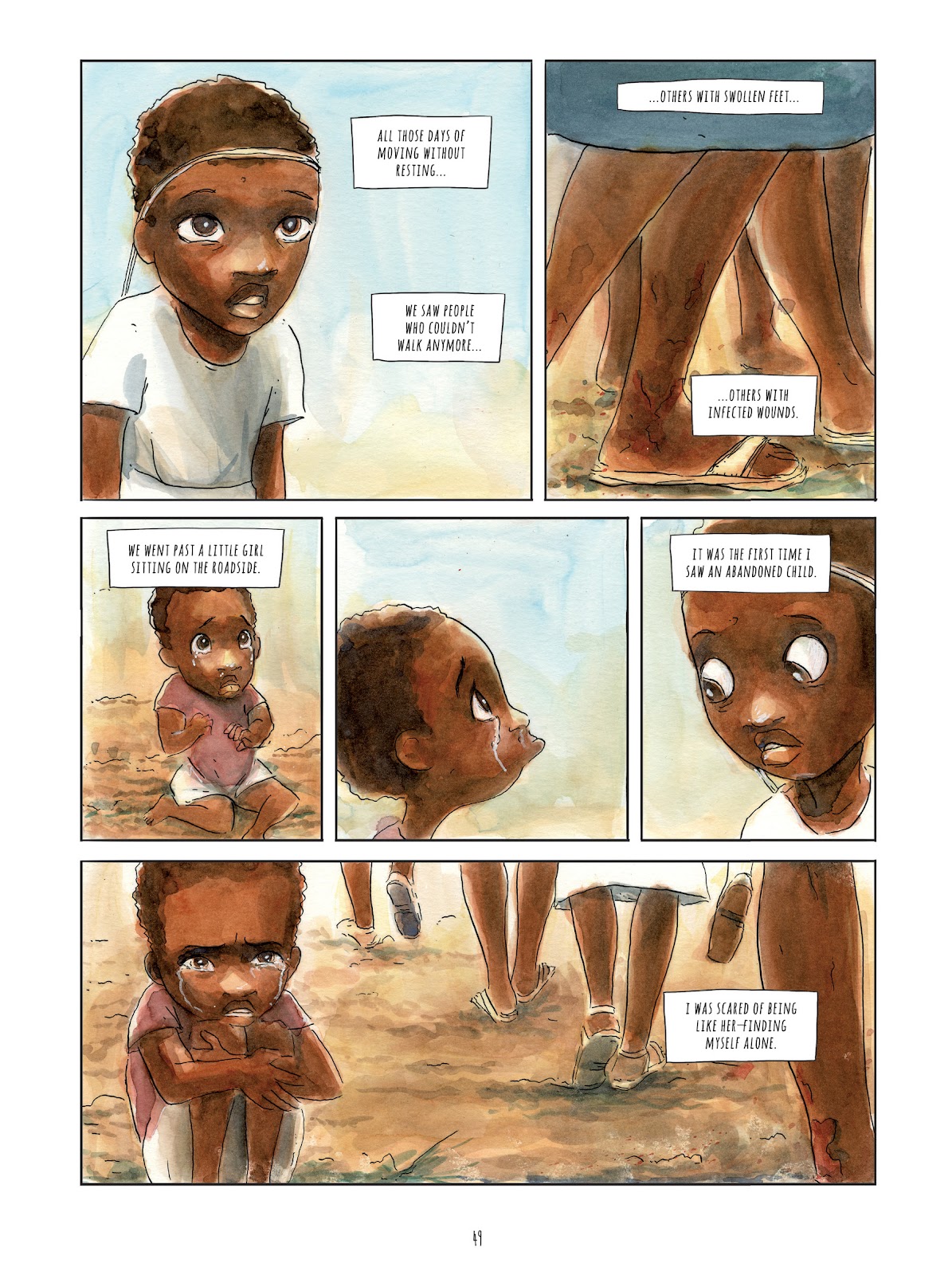 Alice on the Run: One Child's Journey Through the Rwandan Civil War issue TPB - Page 48