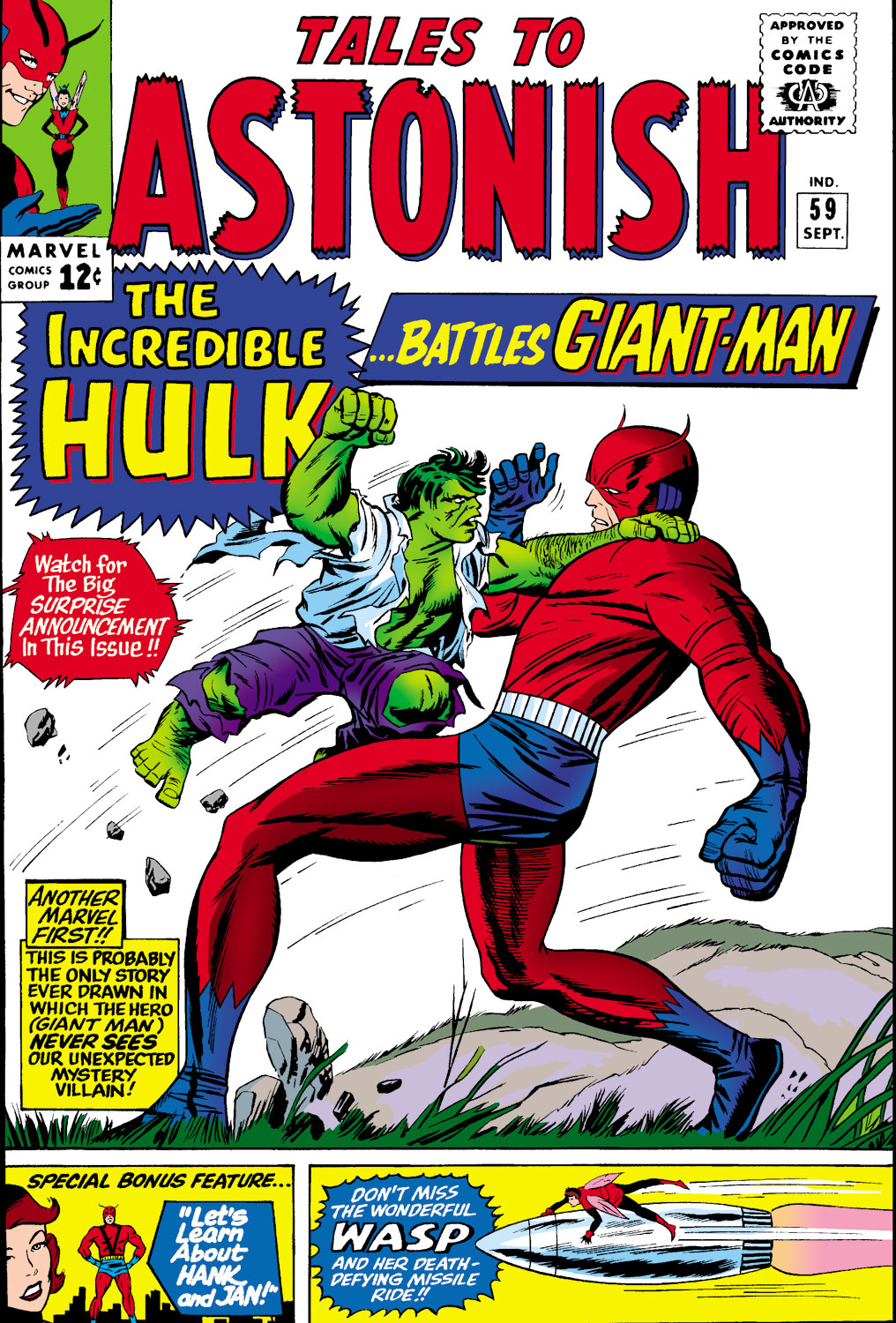 Read online Tales to Astonish (1959) comic -  Issue #59 - 1