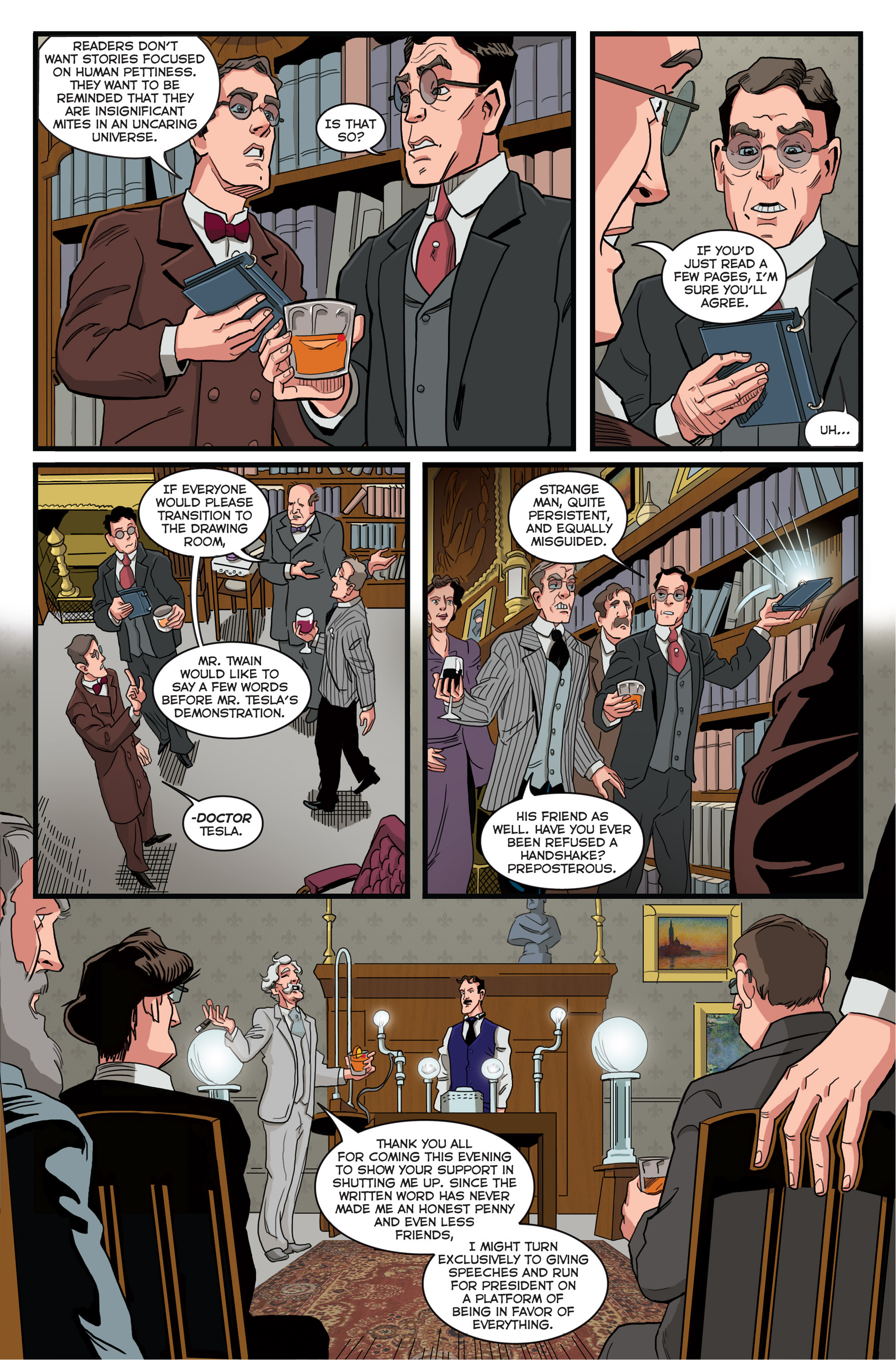 Read online Herald: Lovecraft and Tesla comic -  Issue #4 - 20