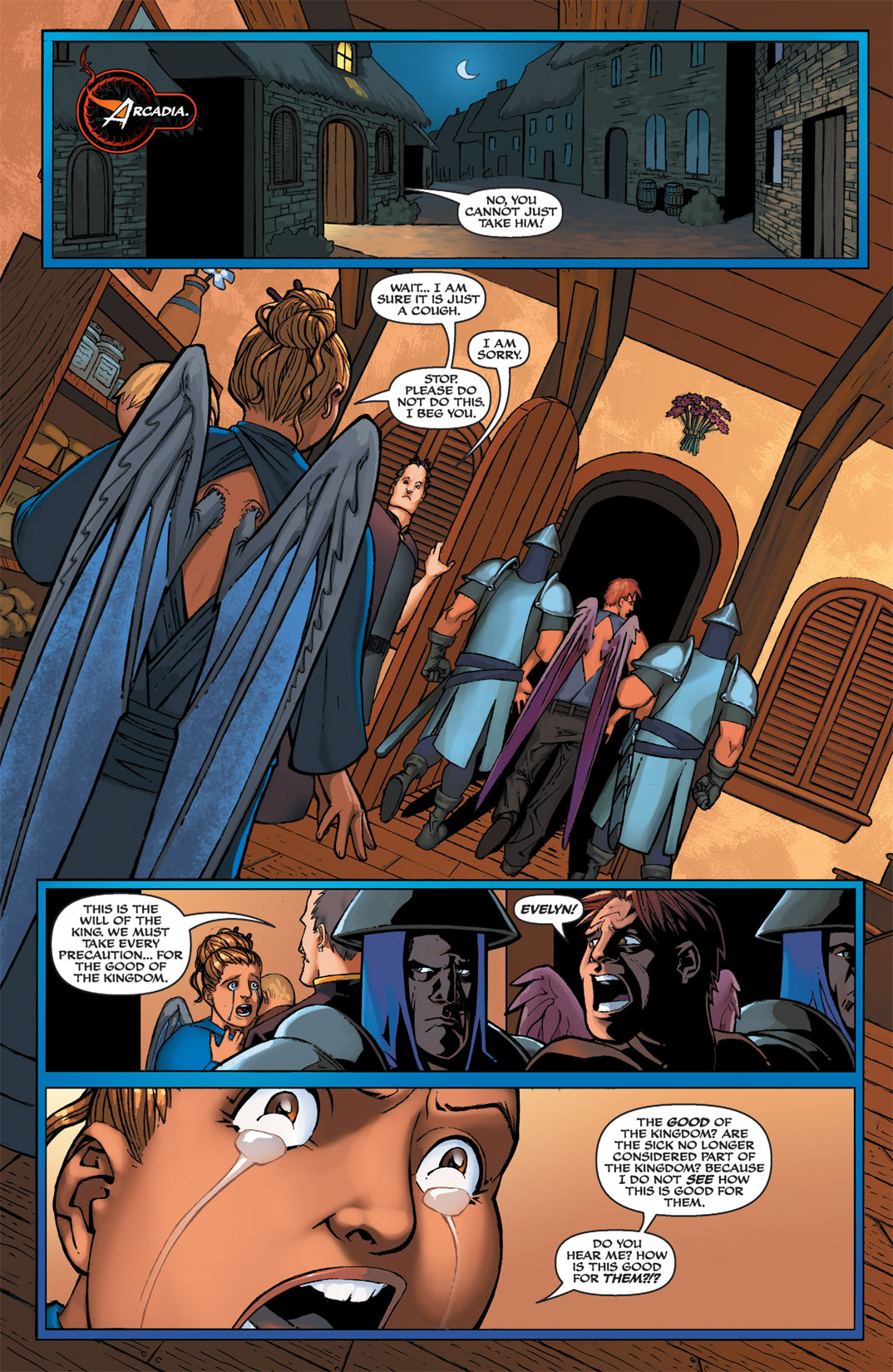 Read online Michael Turner's Soulfire: Dying Of The Light comic -  Issue # _TPB - 84
