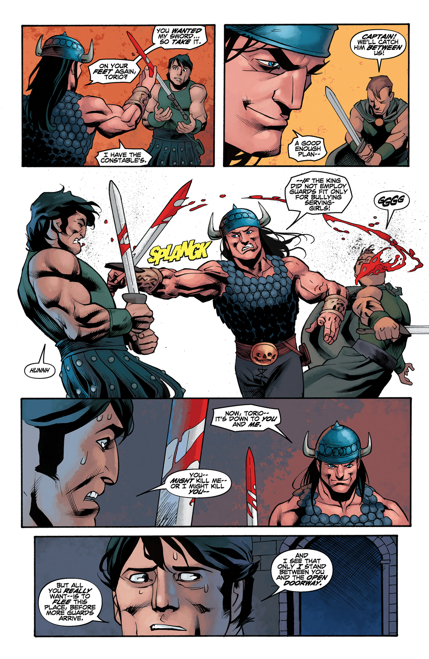 Read online Conan: Road of Kings comic -  Issue #12 - 19