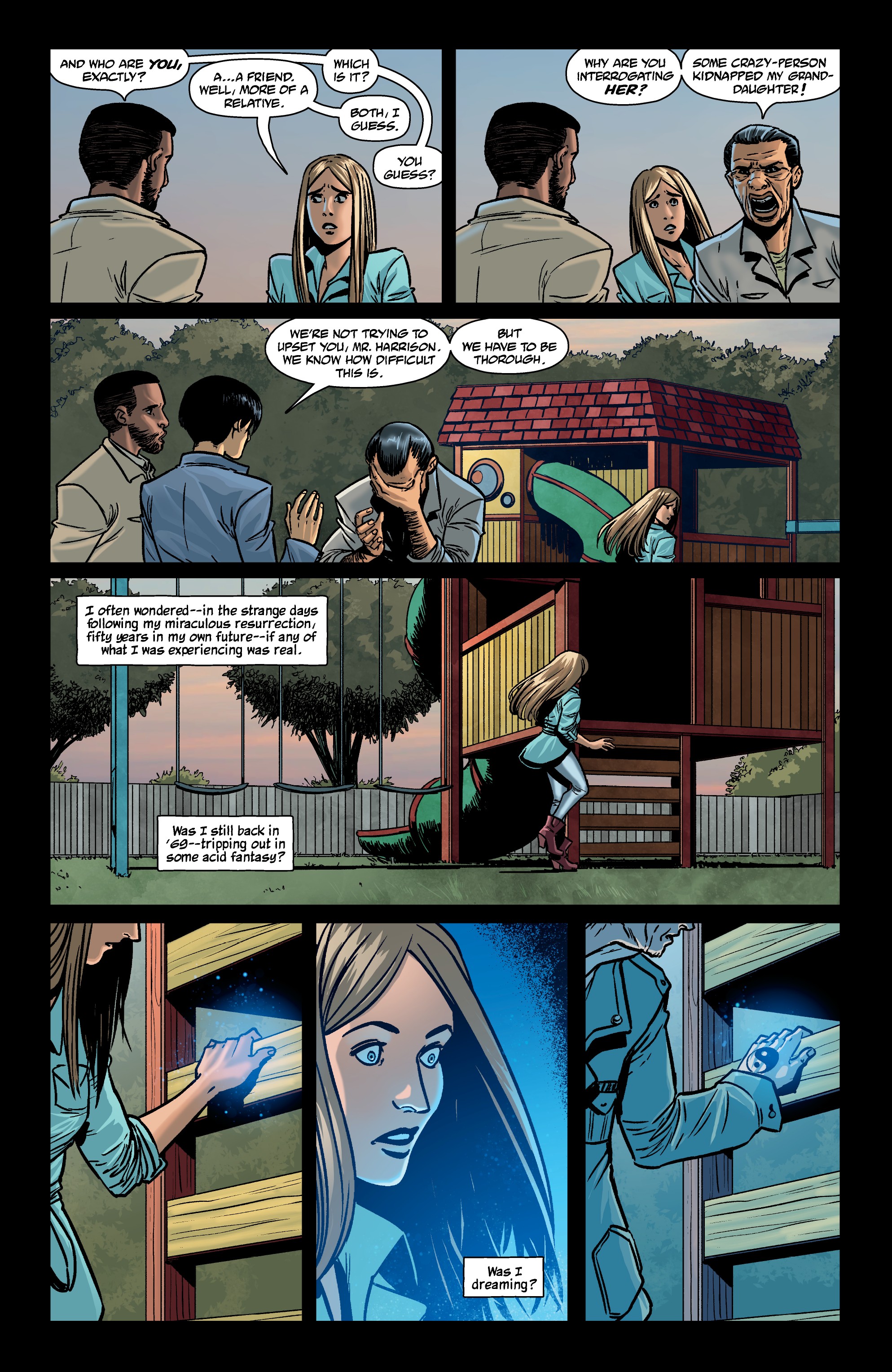 Read online The Girl In The Bay comic -  Issue #4 - 4
