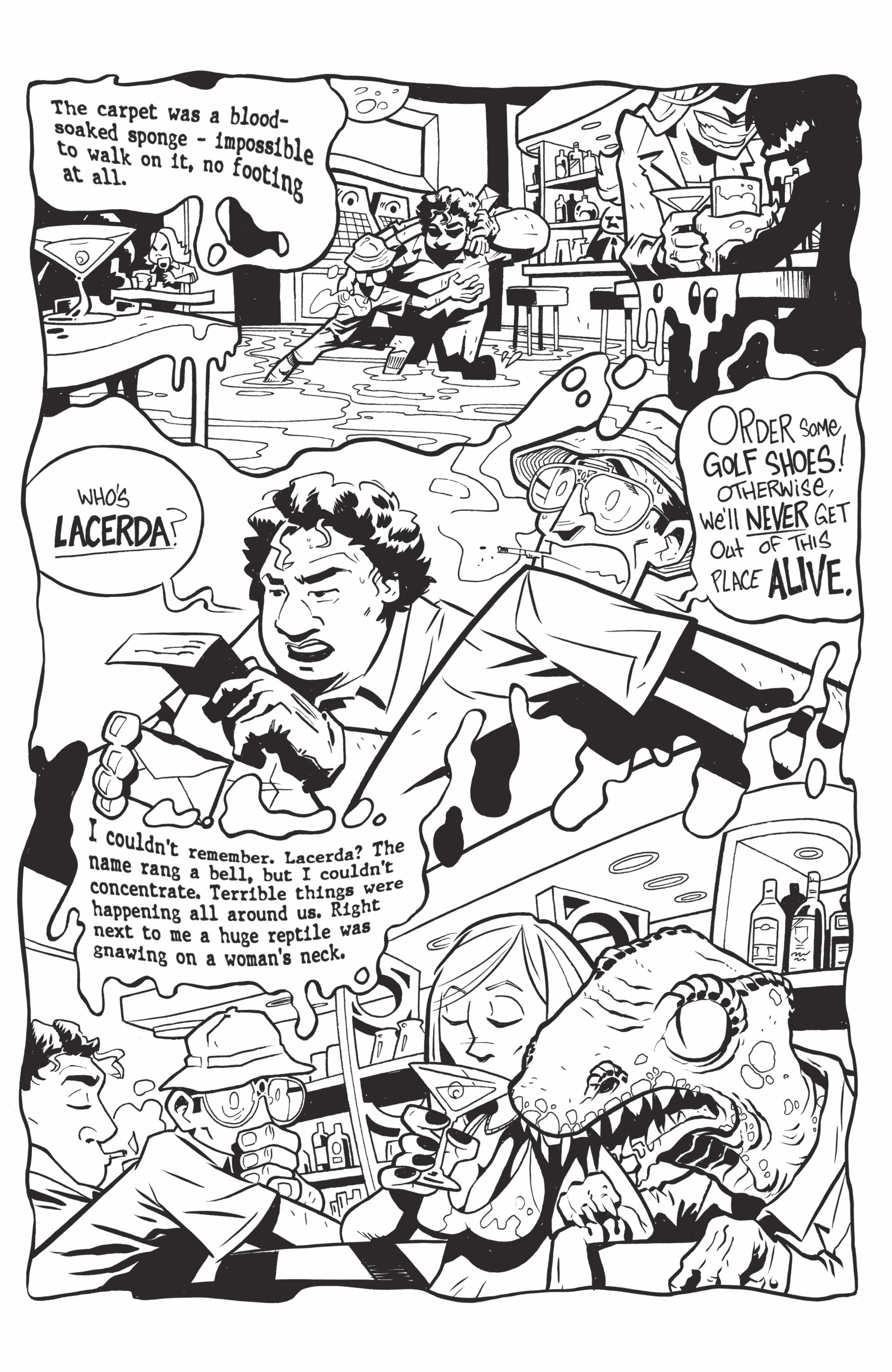 Read online Hunter S. Thompson's Fear and Loathing in Las Vegas comic -  Issue #1 - 33