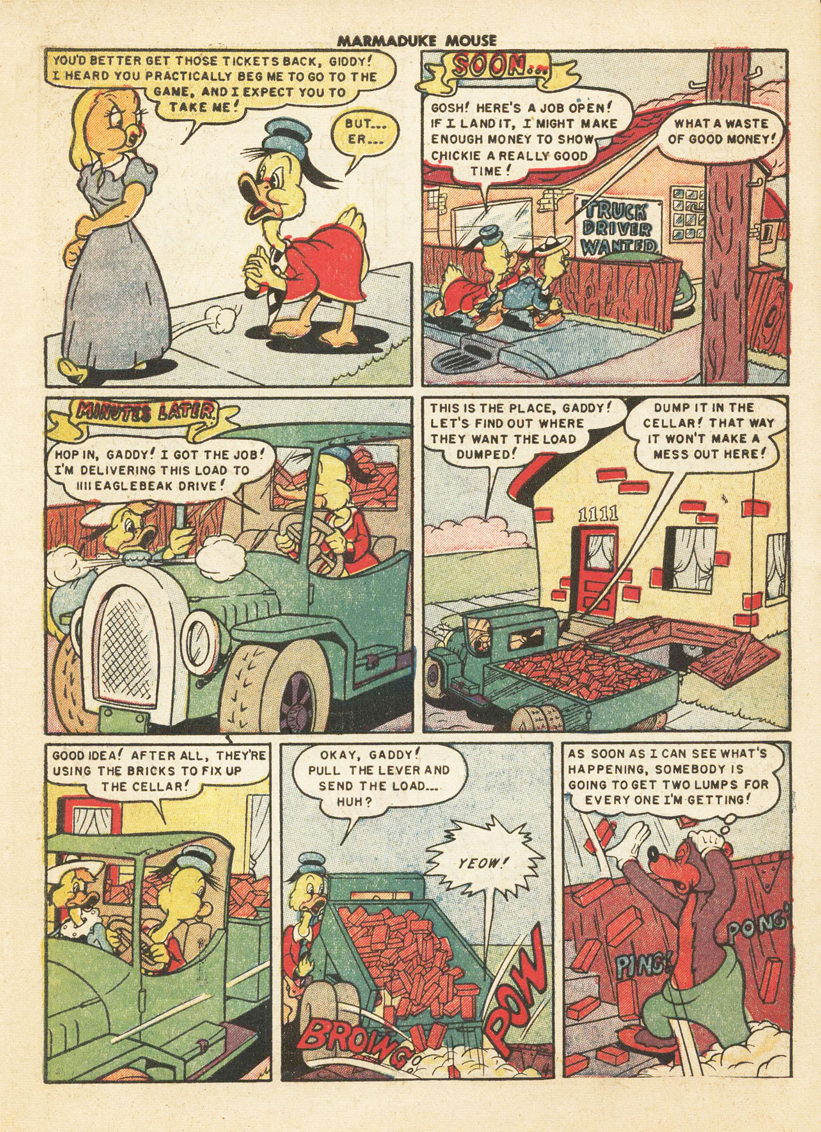 Read online Marmaduke Mouse comic -  Issue #20 - 13