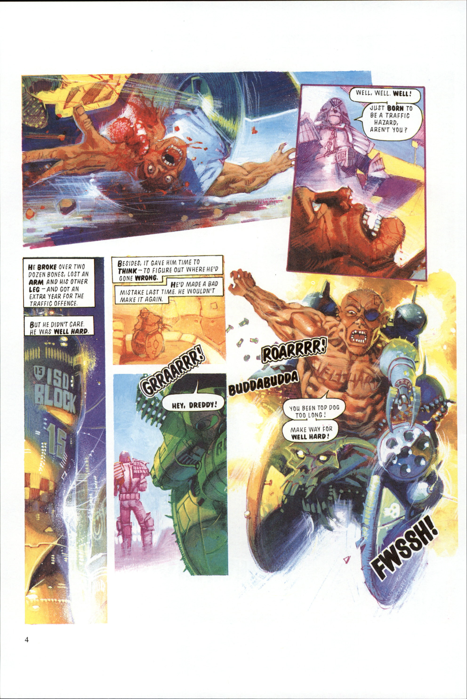 Read online Dredd Rules! comic -  Issue #16 - 6