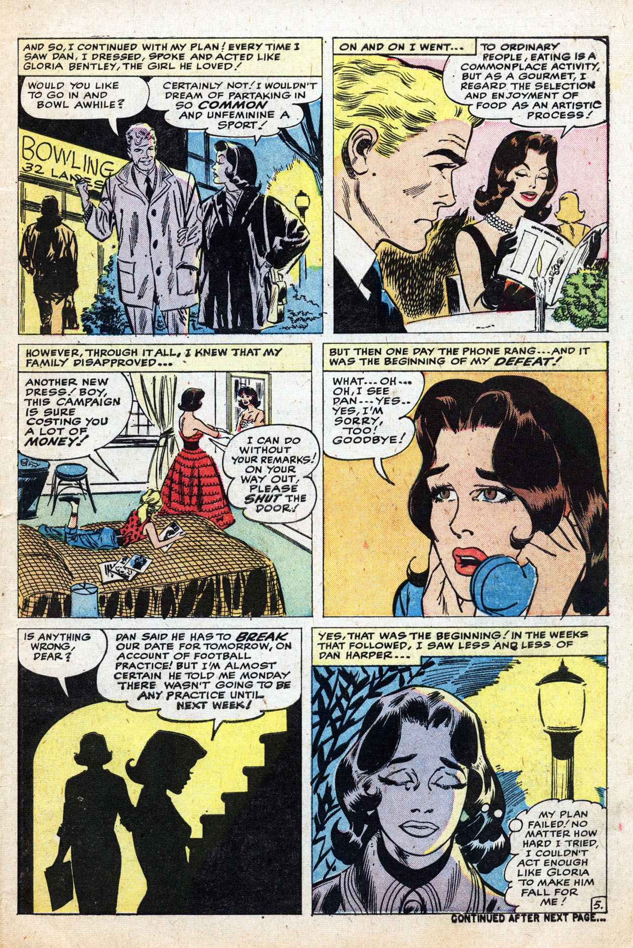 Read online Love Romances comic -  Issue #93 - 7