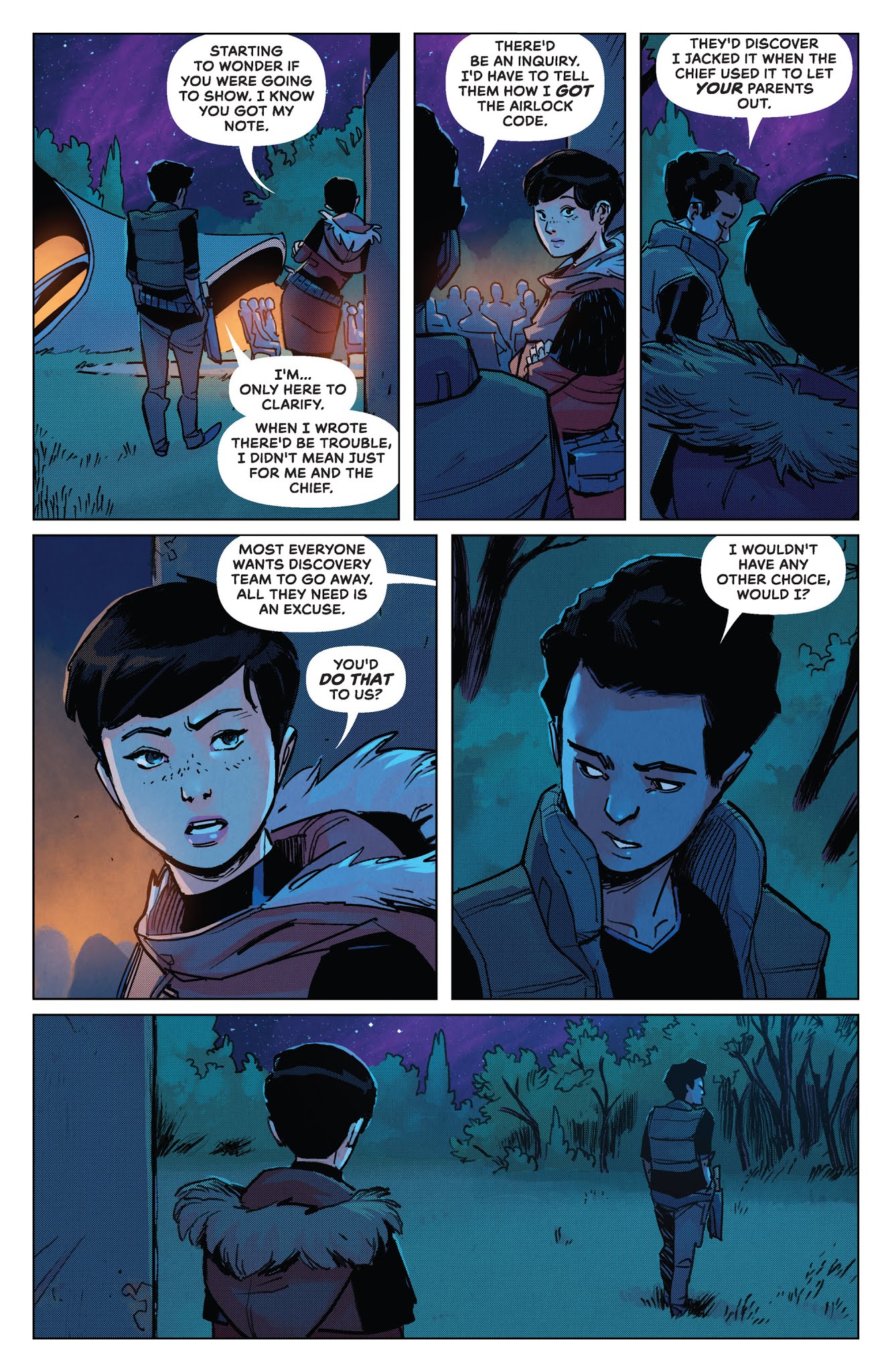 Read online Outpost Zero comic -  Issue #3 - 11