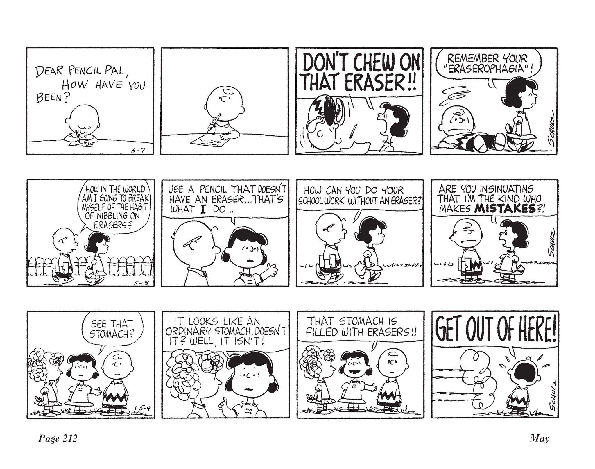 Read online The Complete Peanuts comic -  Issue # TPB 7 - 223