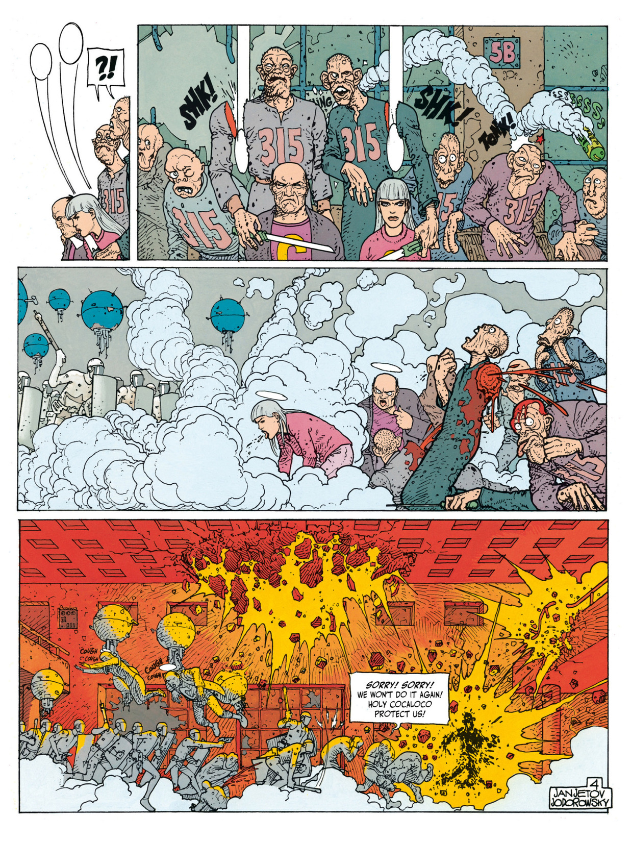 Read online Before the Incal comic -  Issue #4 - 7