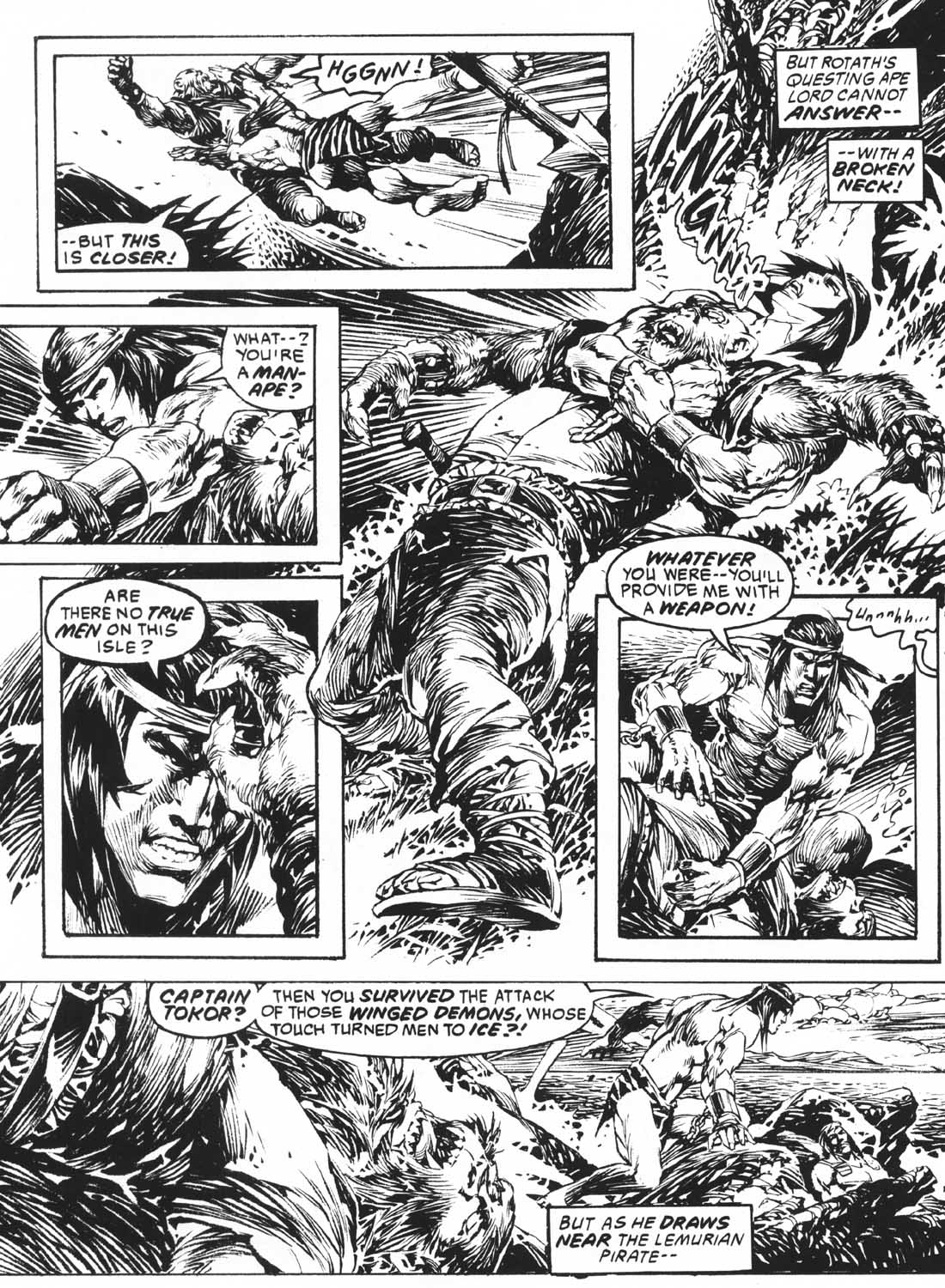 Read online The Savage Sword Of Conan comic -  Issue #232 - 60