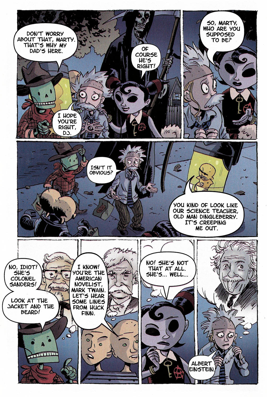Read online Death Jr. Halloween Special comic -  Issue # Full - 5