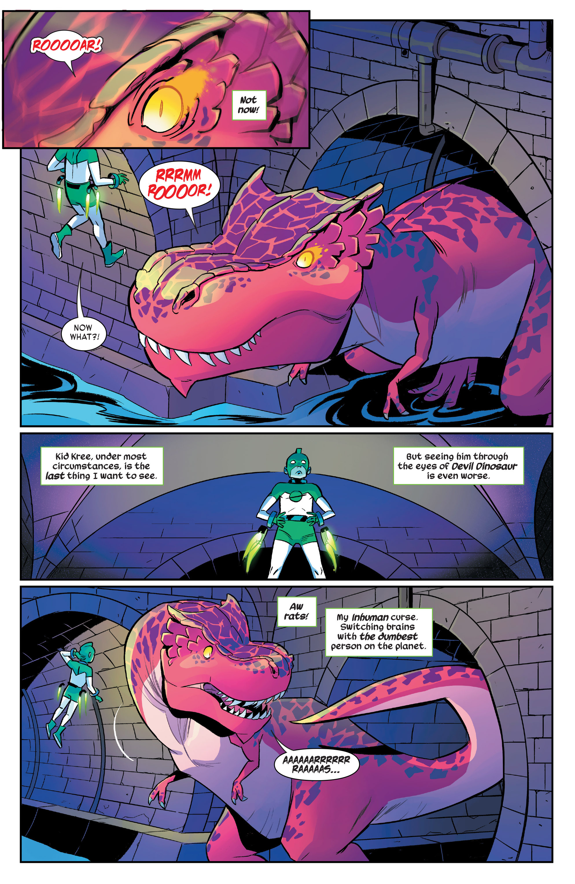 Read online Moon Girl And Devil Dinosaur comic -  Issue #11 - 7