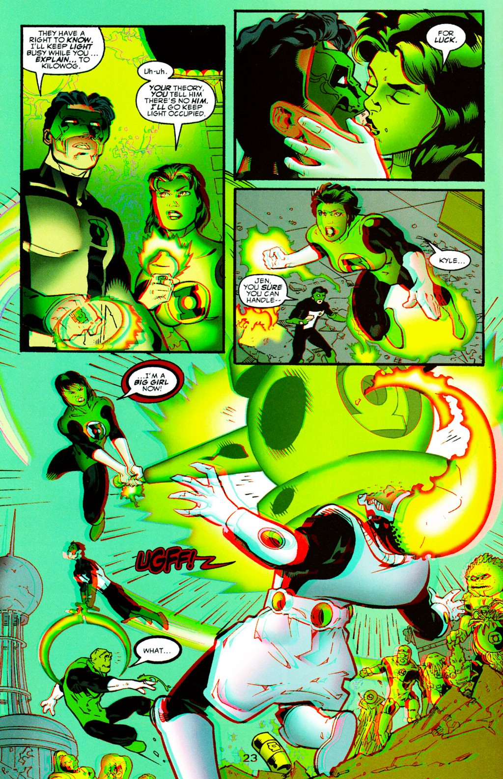 Read online Green Lantern 3-D comic -  Issue # Full - 23