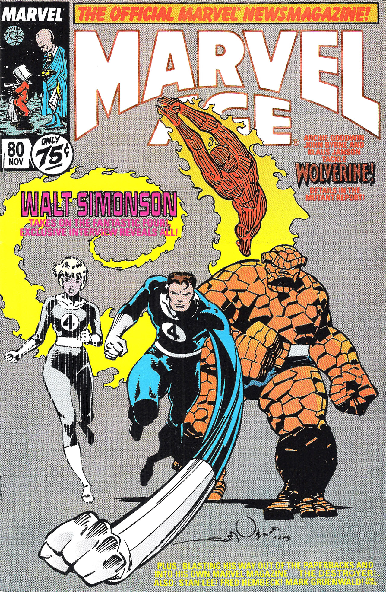 Read online Marvel Age comic -  Issue #80 - 1