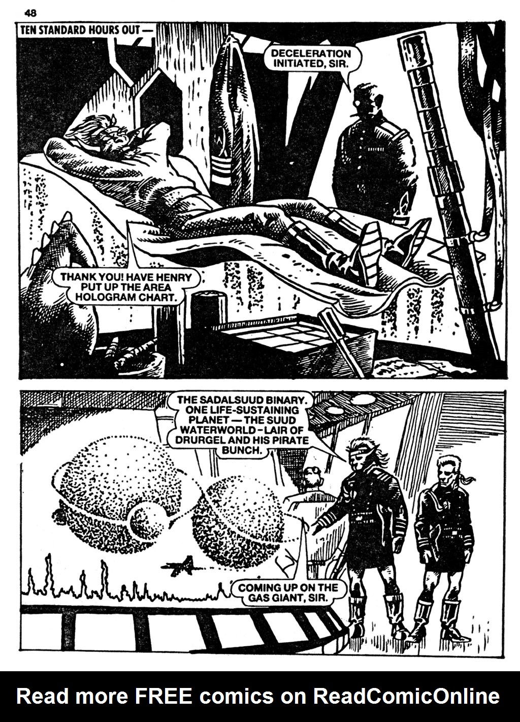 Read online Starblazer comic -  Issue #276 - 48