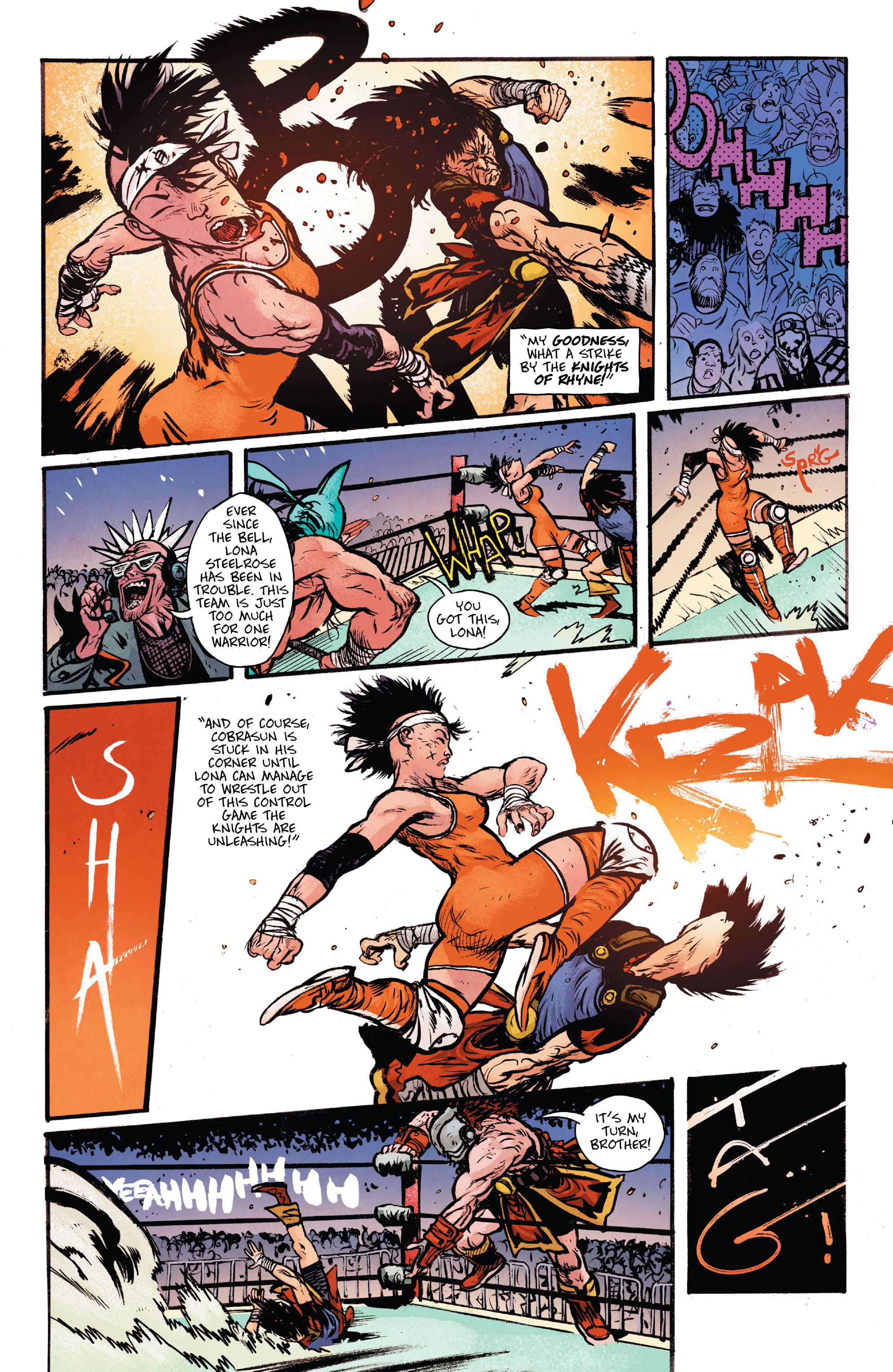 Read online Do a Powerbomb comic -  Issue #4 - 9