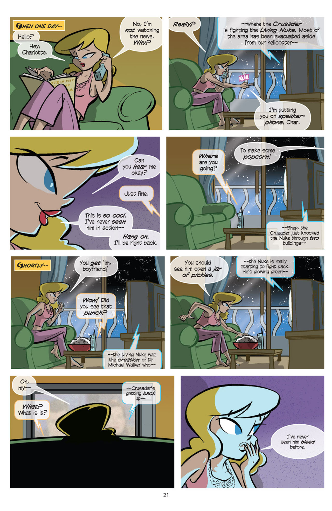 Read online Love and Capes comic -  Issue #1 - 22