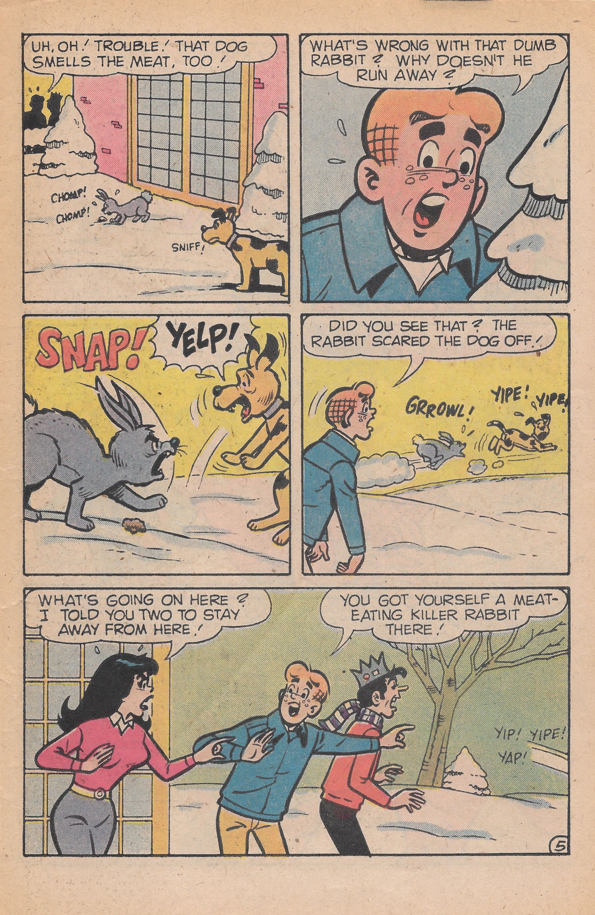 Read online Archie's TV Laugh-Out comic -  Issue #75 - 7
