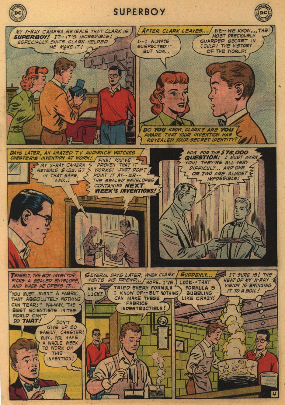 Read online Superboy (1949) comic -  Issue #60 - 5