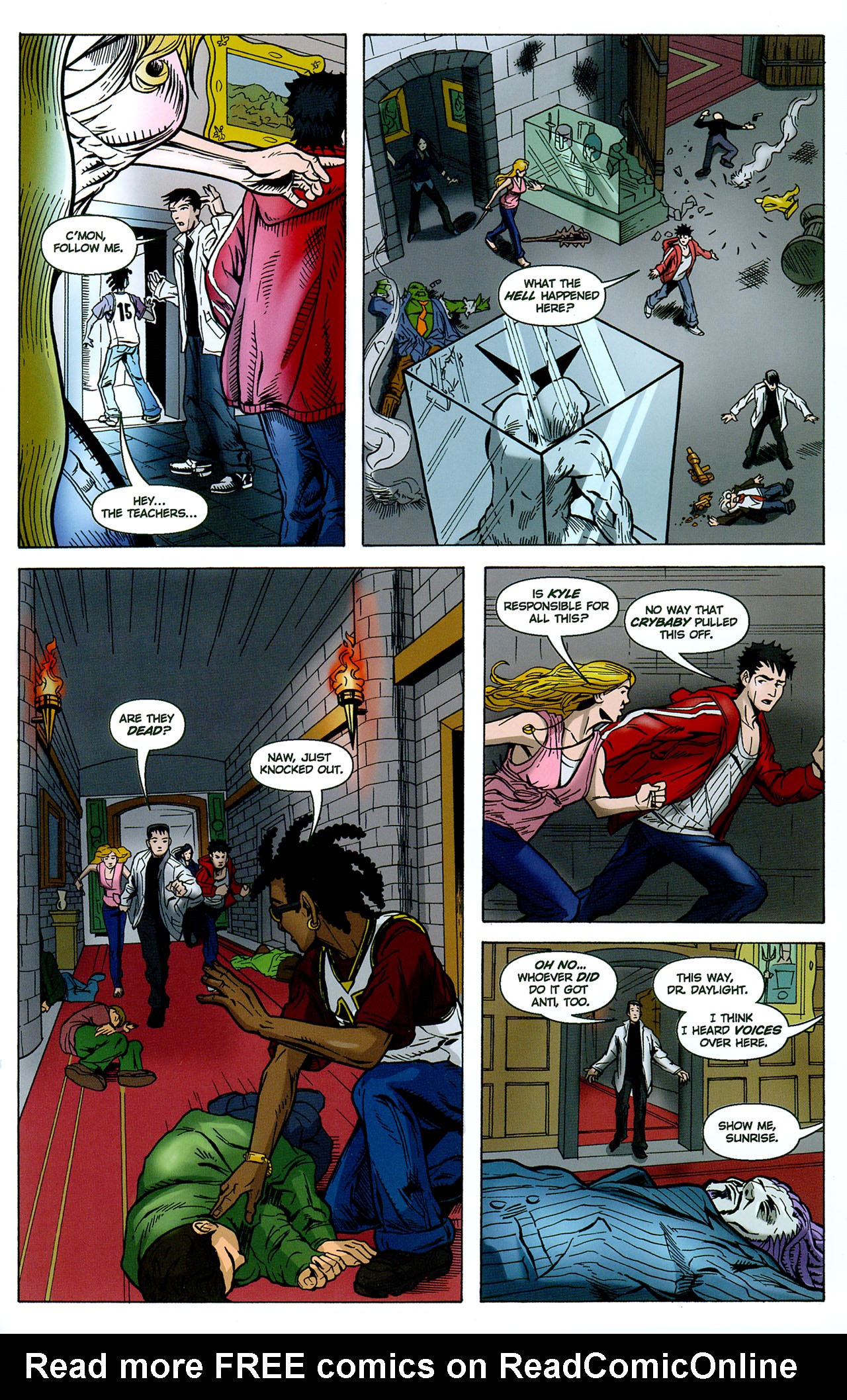 Read online Necessary Evil comic -  Issue #3 - 18