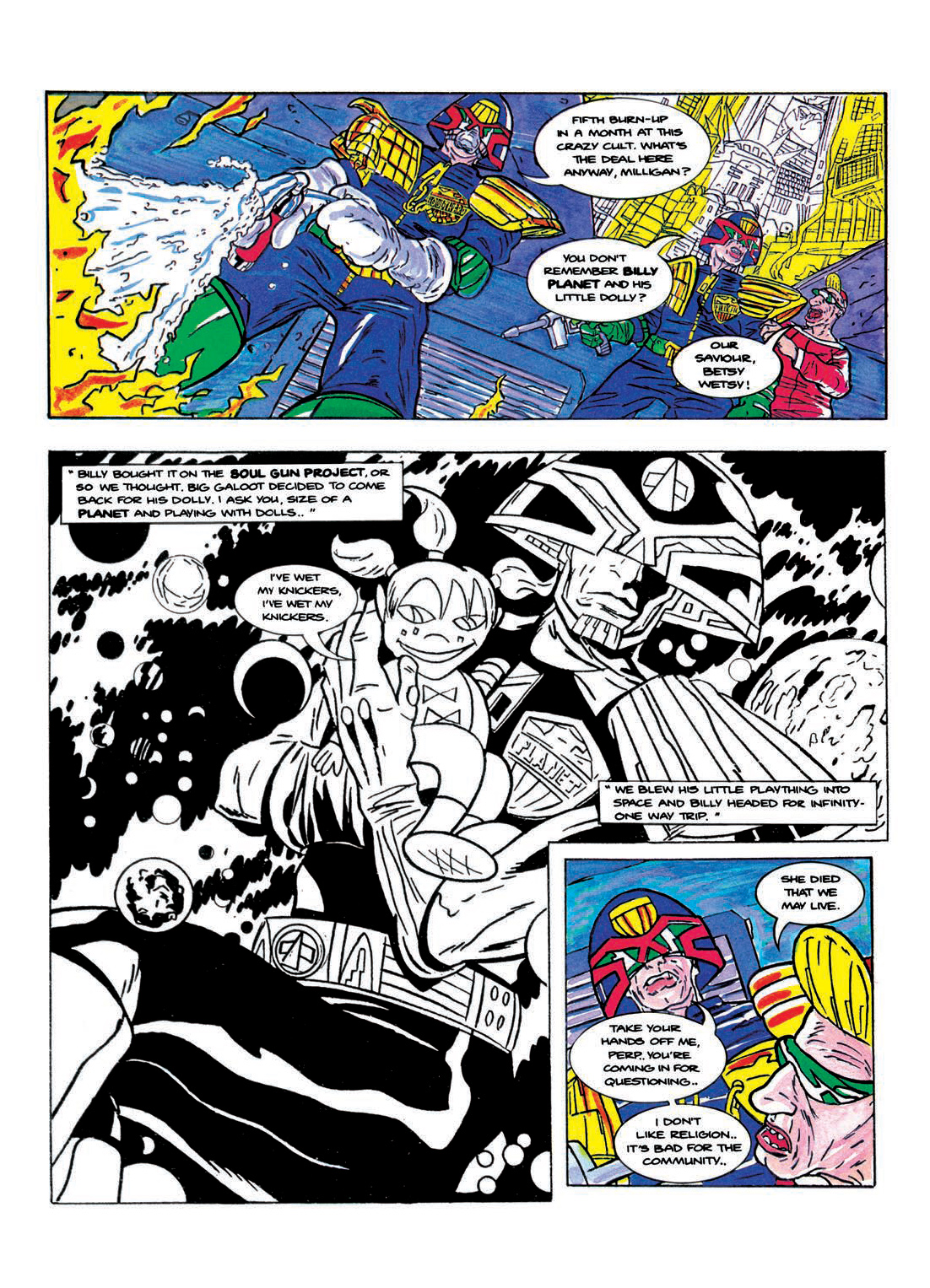 Read online Judge Dredd: The Restricted Files comic -  Issue # TPB 4 - 153